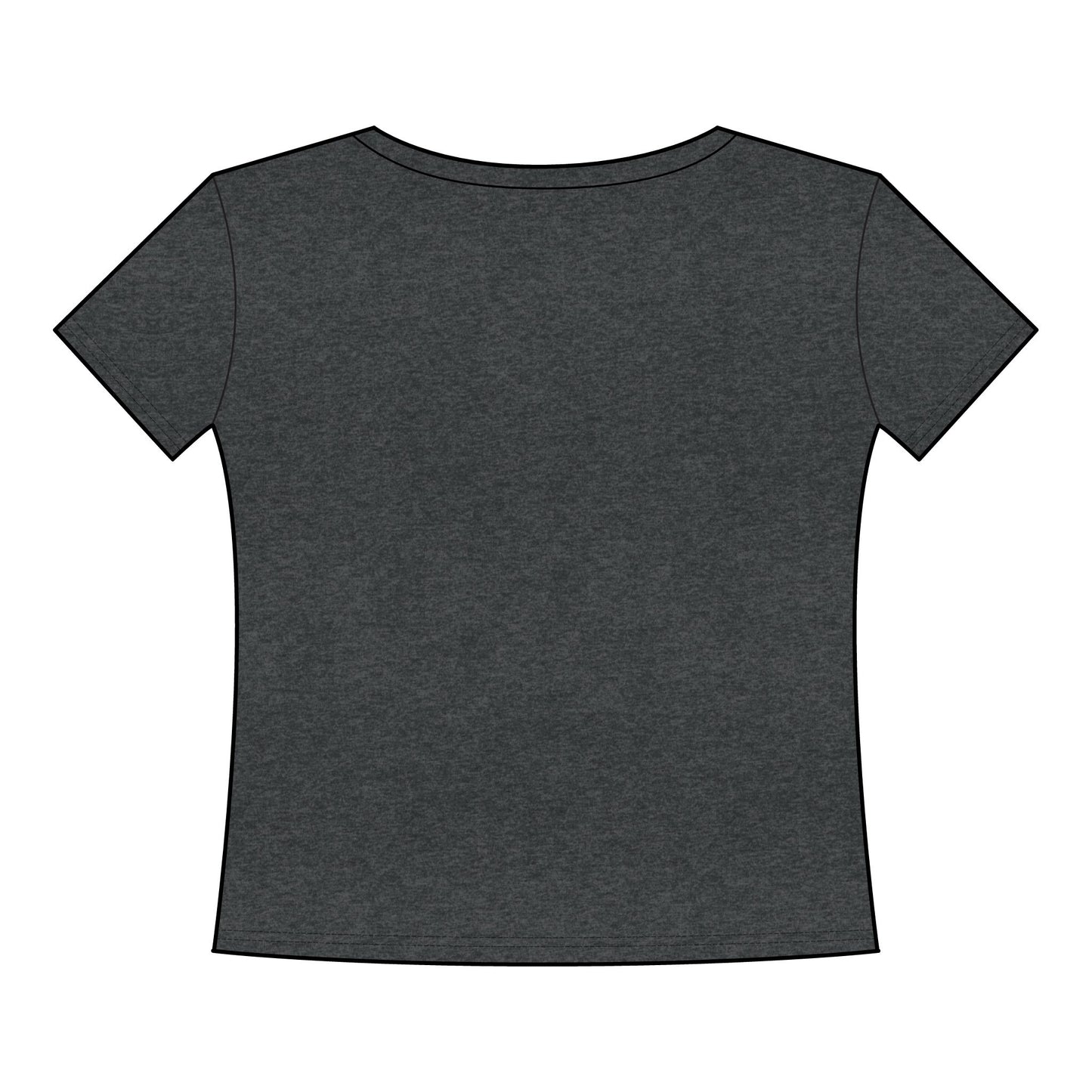 Amped Up Women's Curvy Tee - Blue Collar Graphic Shirt