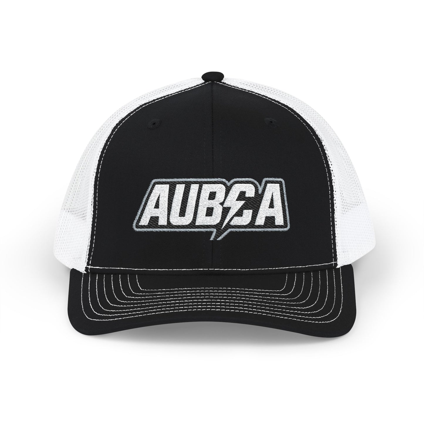 AUBCA Amped Up Richardson Embroidered Snapback Trucker Cap (Embroidery)