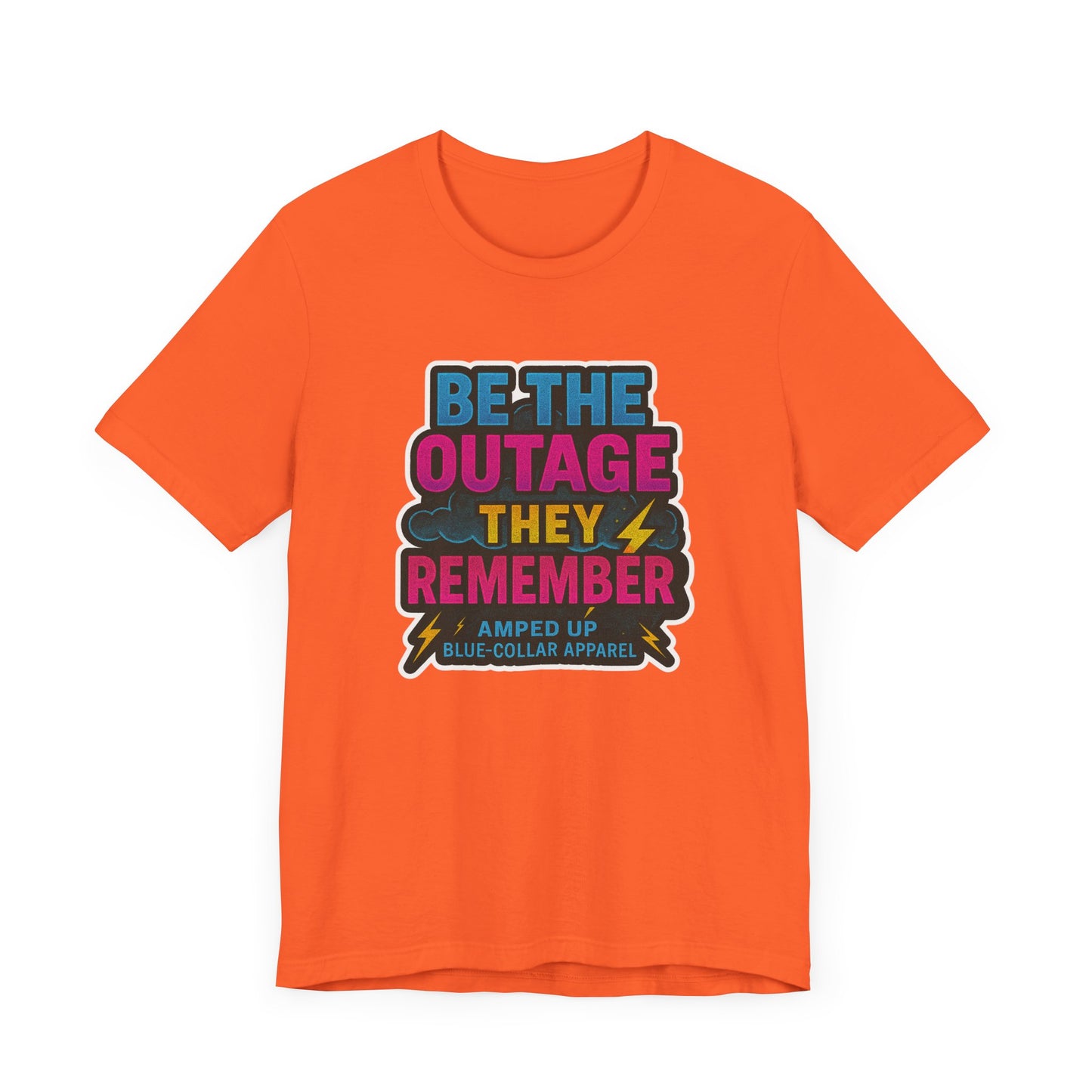 Amped Up Blue-Collar Unisex Jersey Tee - Perfect for Hard Workers