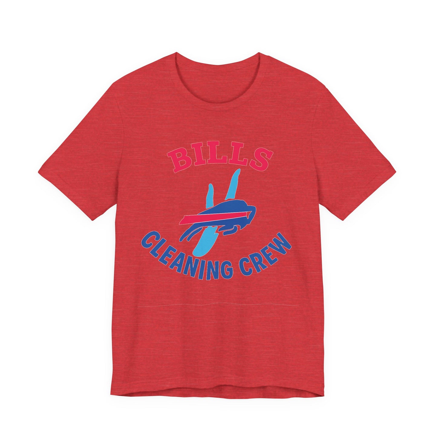 Buffalo Bills Cleaning Crew Tee - Unisex Sports Shirt, Tailgating Tee, Game Day Apparel, Football Fan Gear, Team Spirit Clothing
