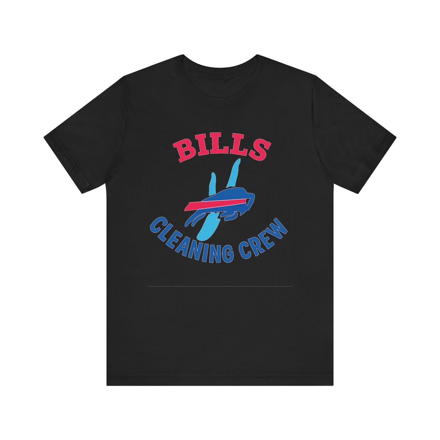 Buffalo Bills Cleaning Crew Tee - Unisex Sports Shirt, Tailgating Tee, Game Day Apparel, Football Fan Gear, Team Spirit Clothing