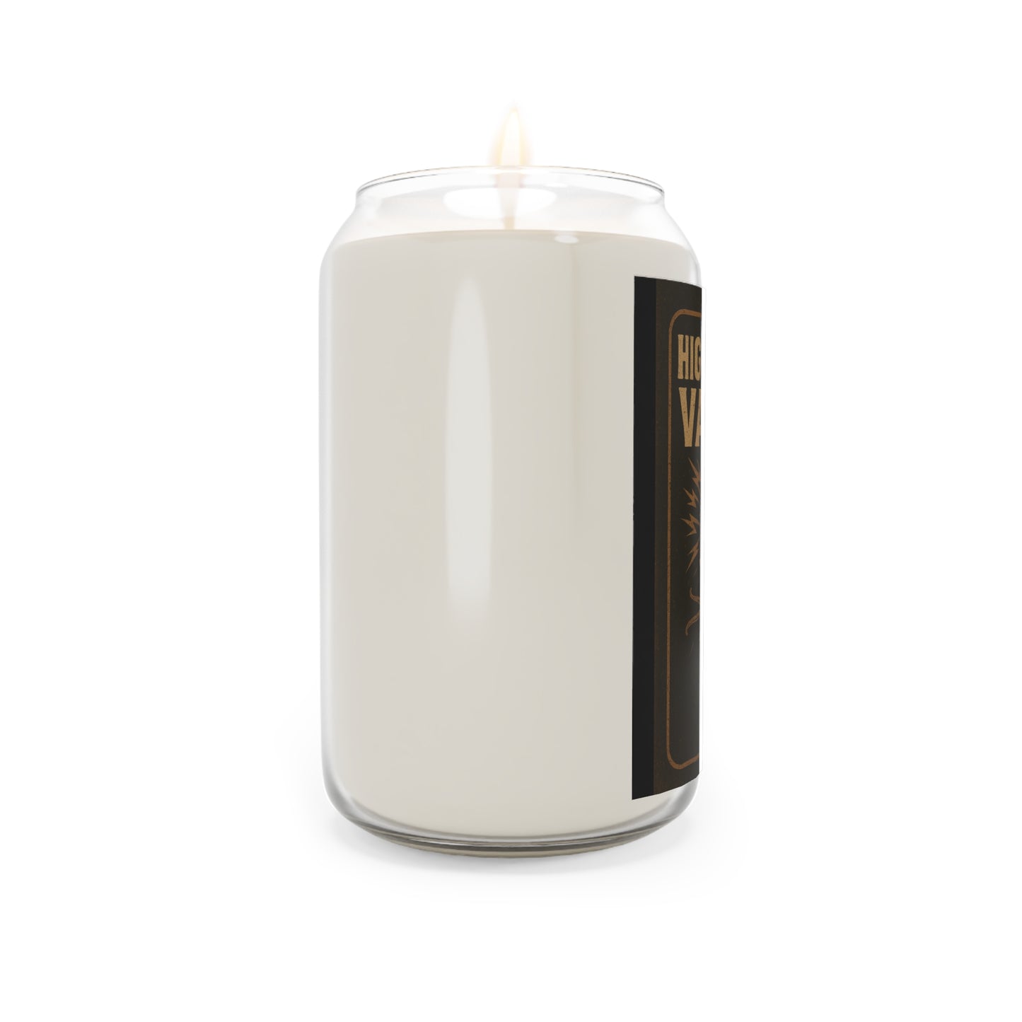 High Voltage Vanilla Scented Candle - Warm & Inviting Aroma