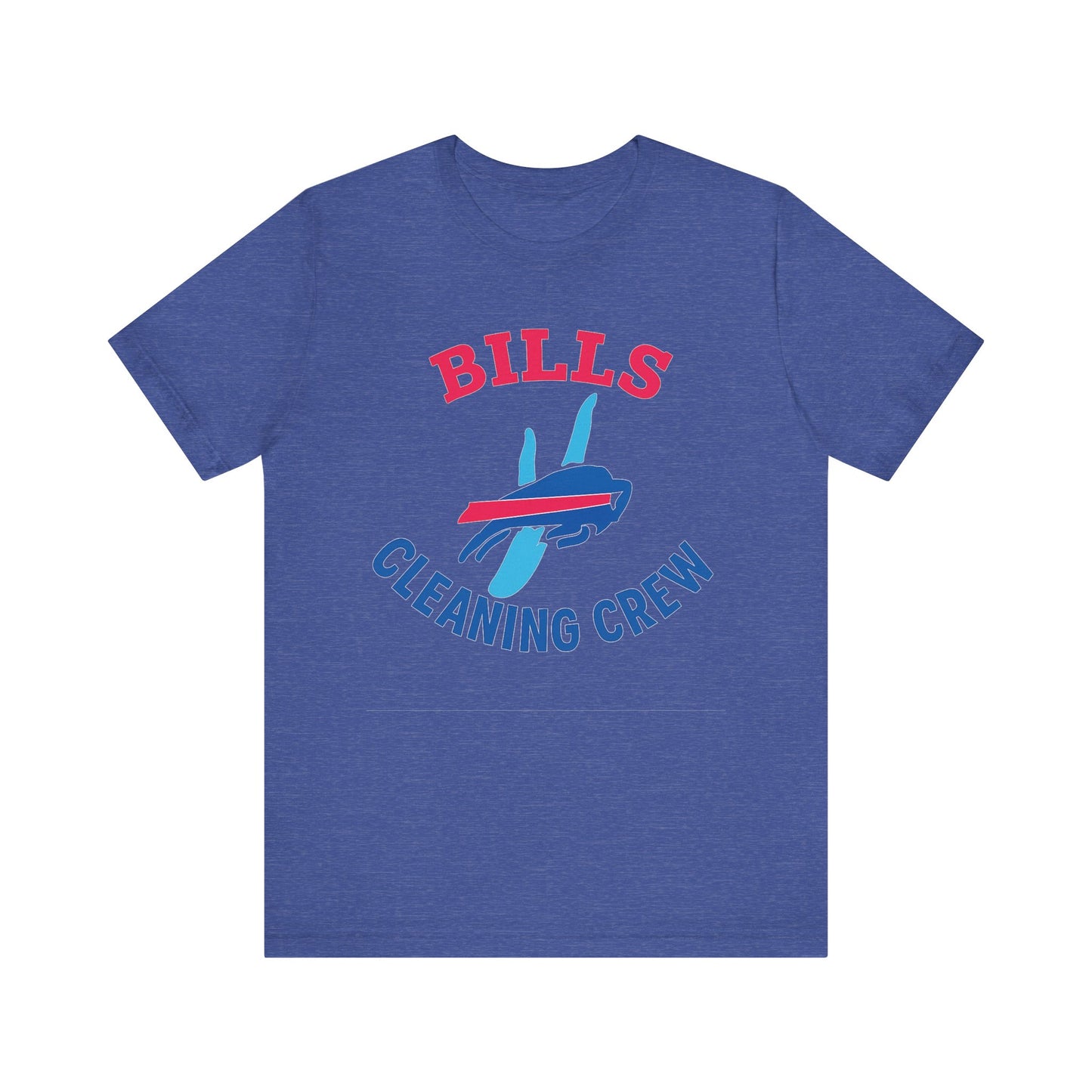 Buffalo Bills Cleaning Crew Tee - Unisex Sports Shirt, Tailgating Tee, Game Day Apparel, Football Fan Gear, Team Spirit Clothing