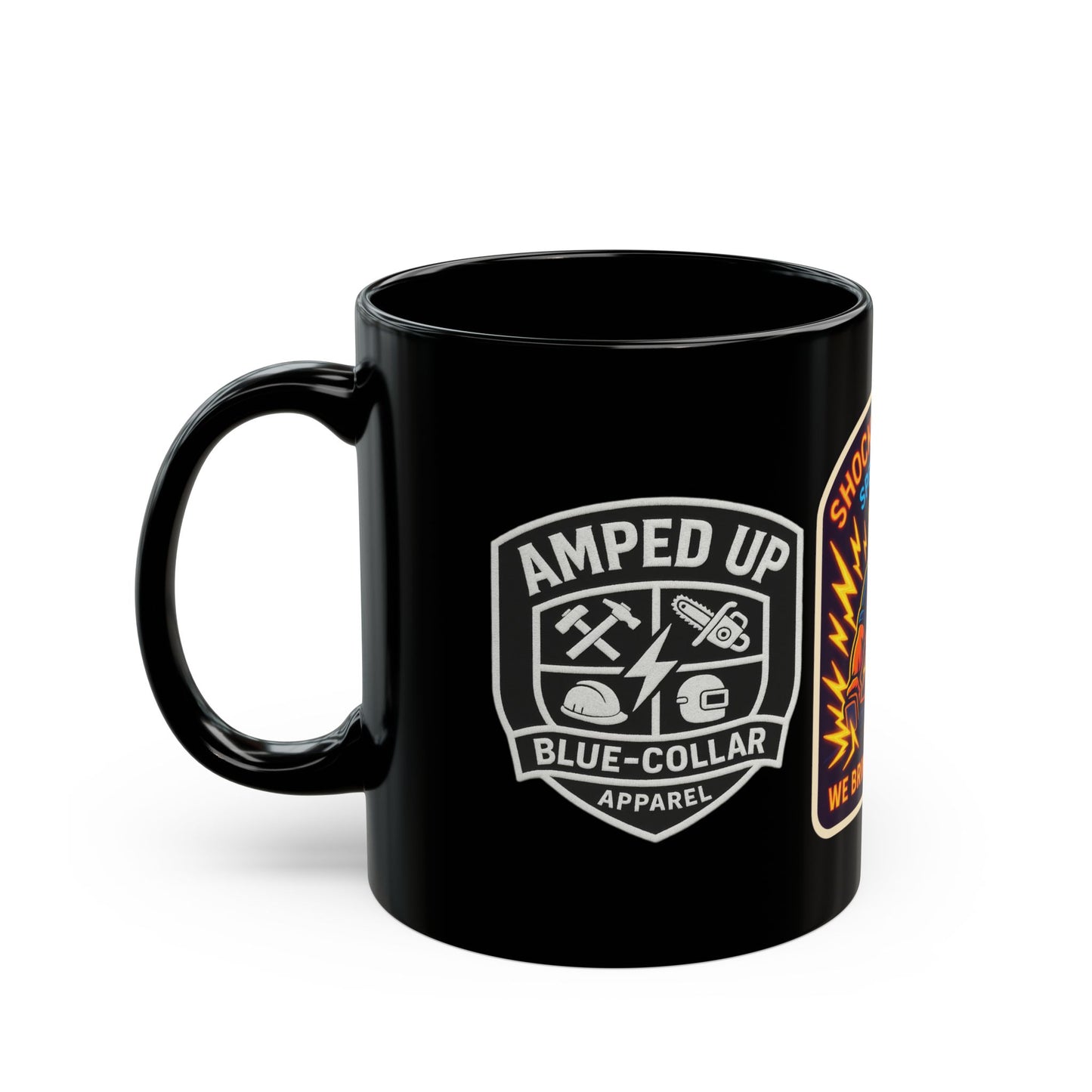 Shock Therapy Specialist EMT/Paramedic Black Mug - 11oz & 15oz - Perfect Gift for Blue-Collar Workers
