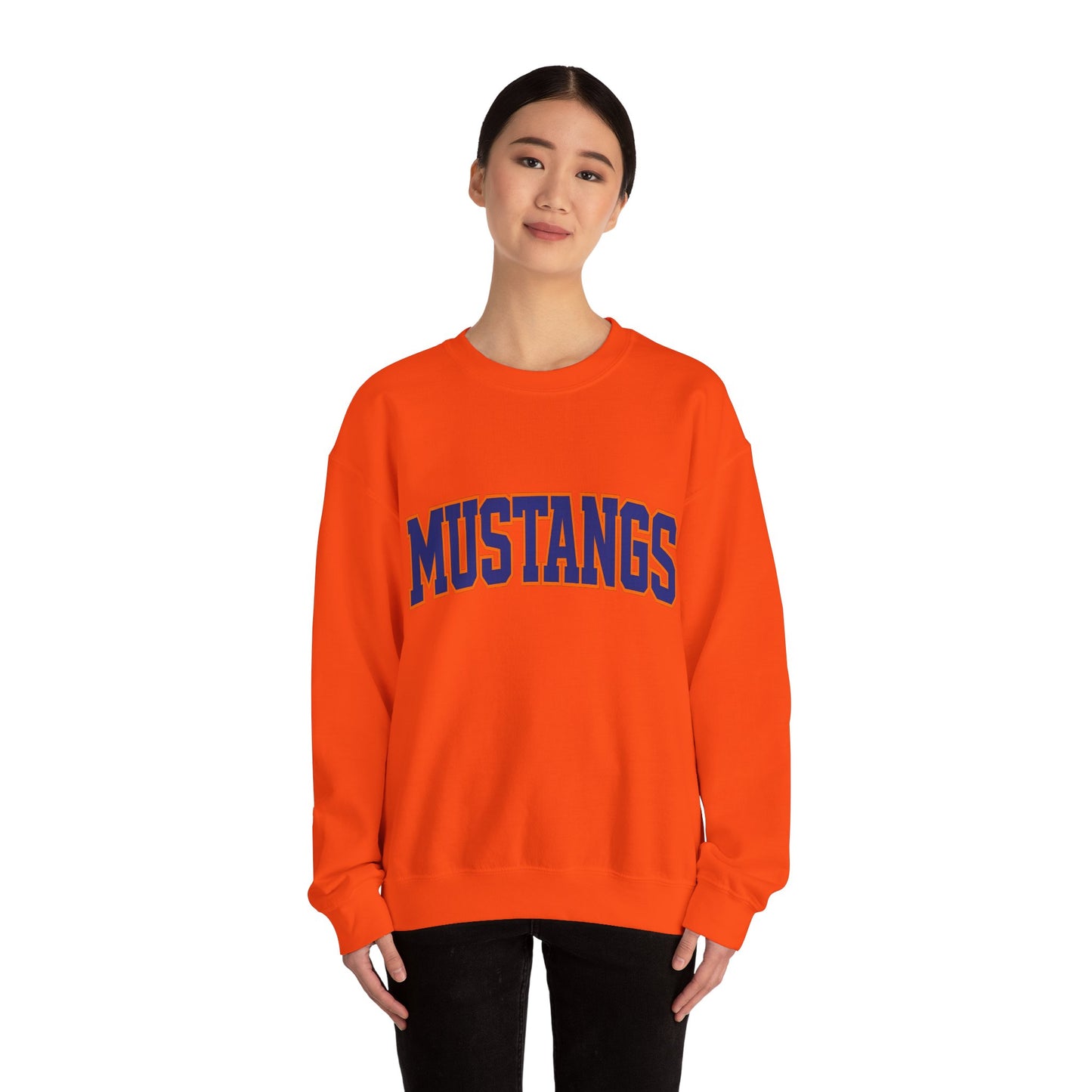 MUSTANG Pride UnisexHeavy Blend™ Crewneck Sweatshirt