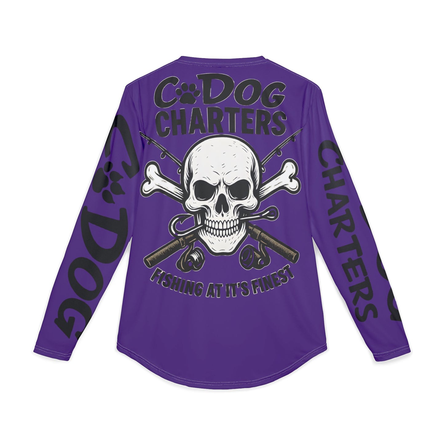 C-Dog Charters UV Shield Performance Fishing Shirt
