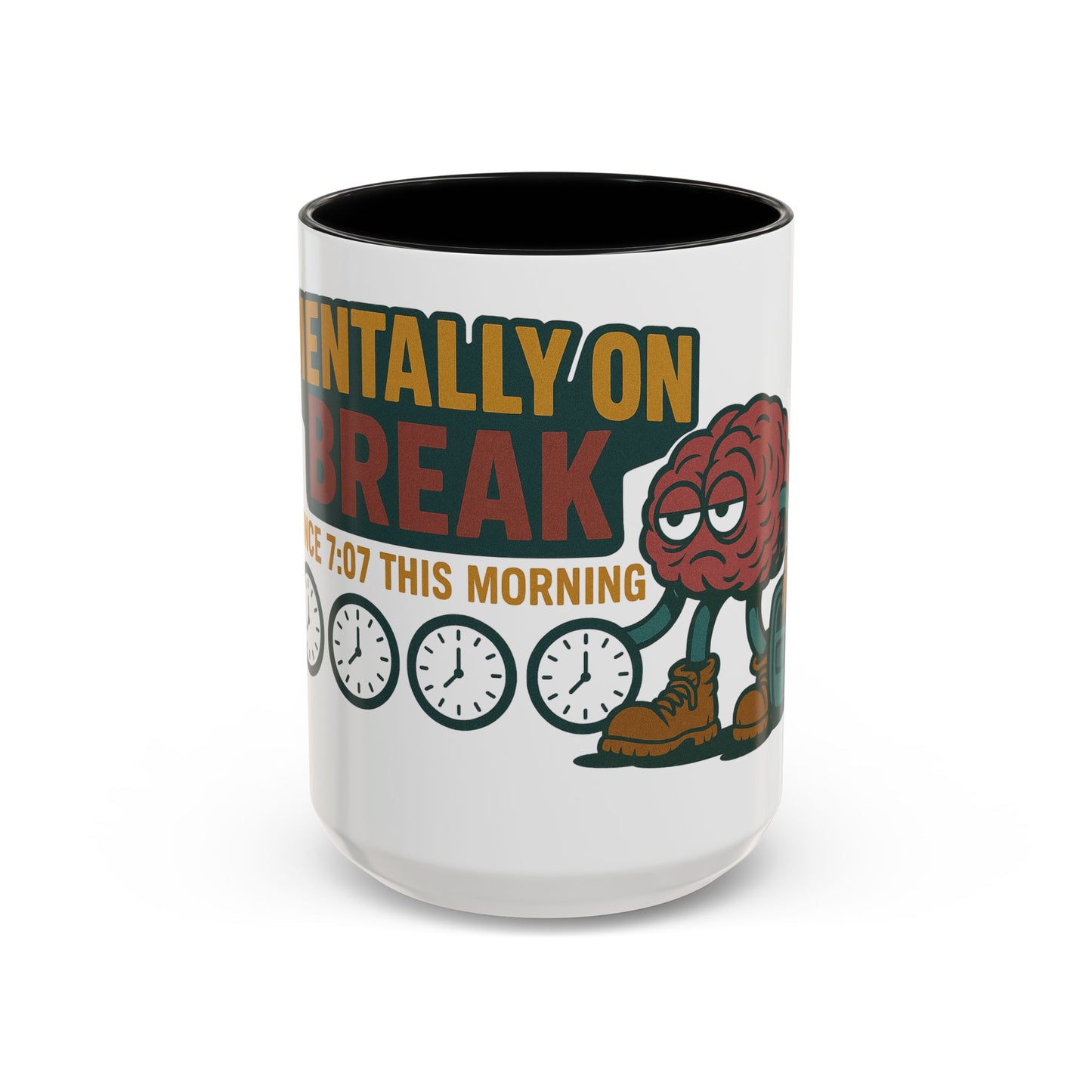 'Mentally on Break' Image for Stress Relief