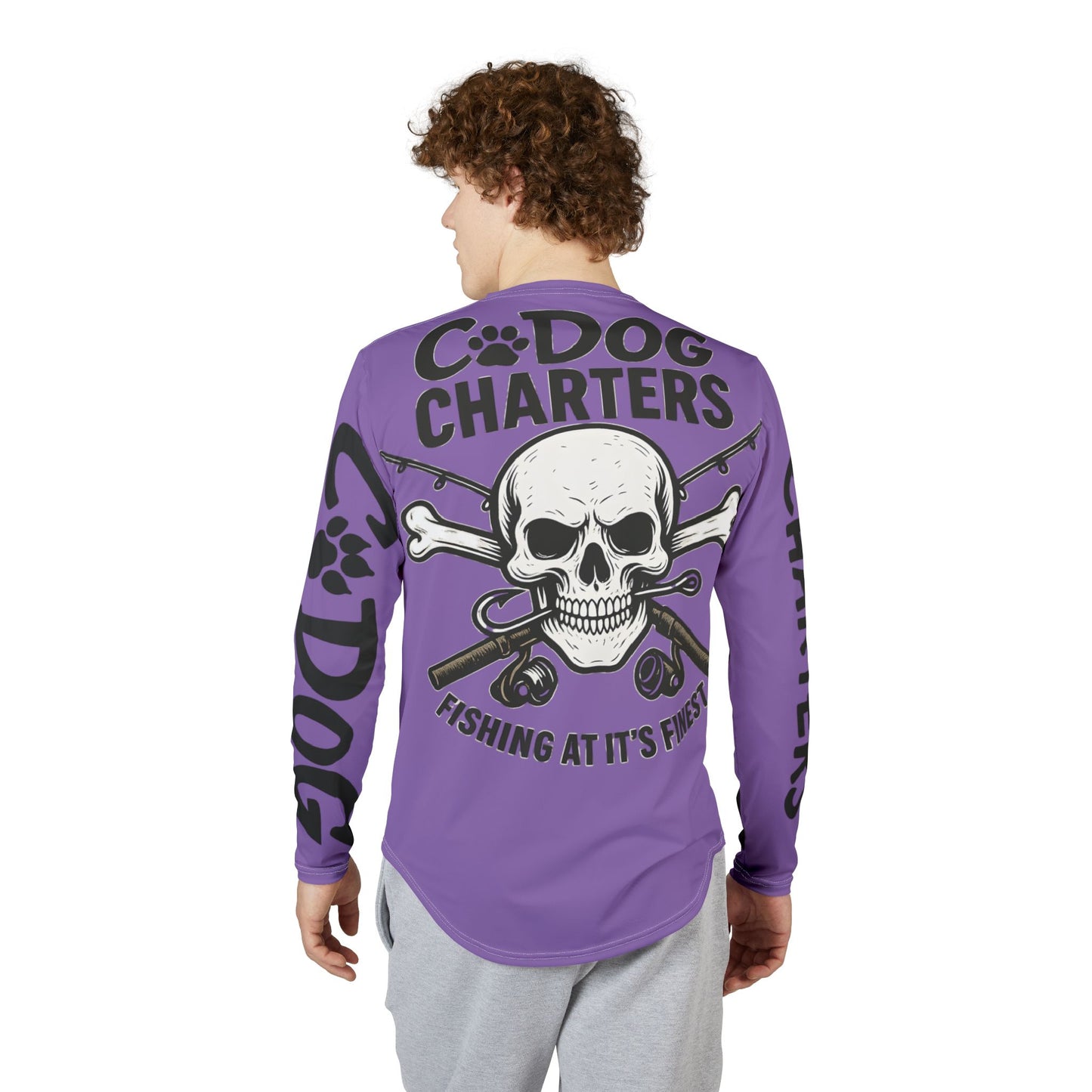 C-Dog Charters UV Shield Performance Fishing Shirt