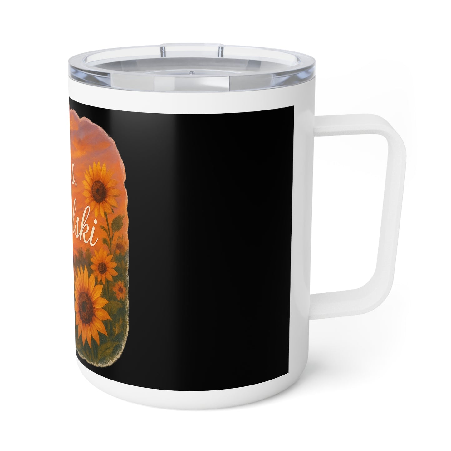 Mrs.Kobielski Insulated Coffee Mug, 10oz