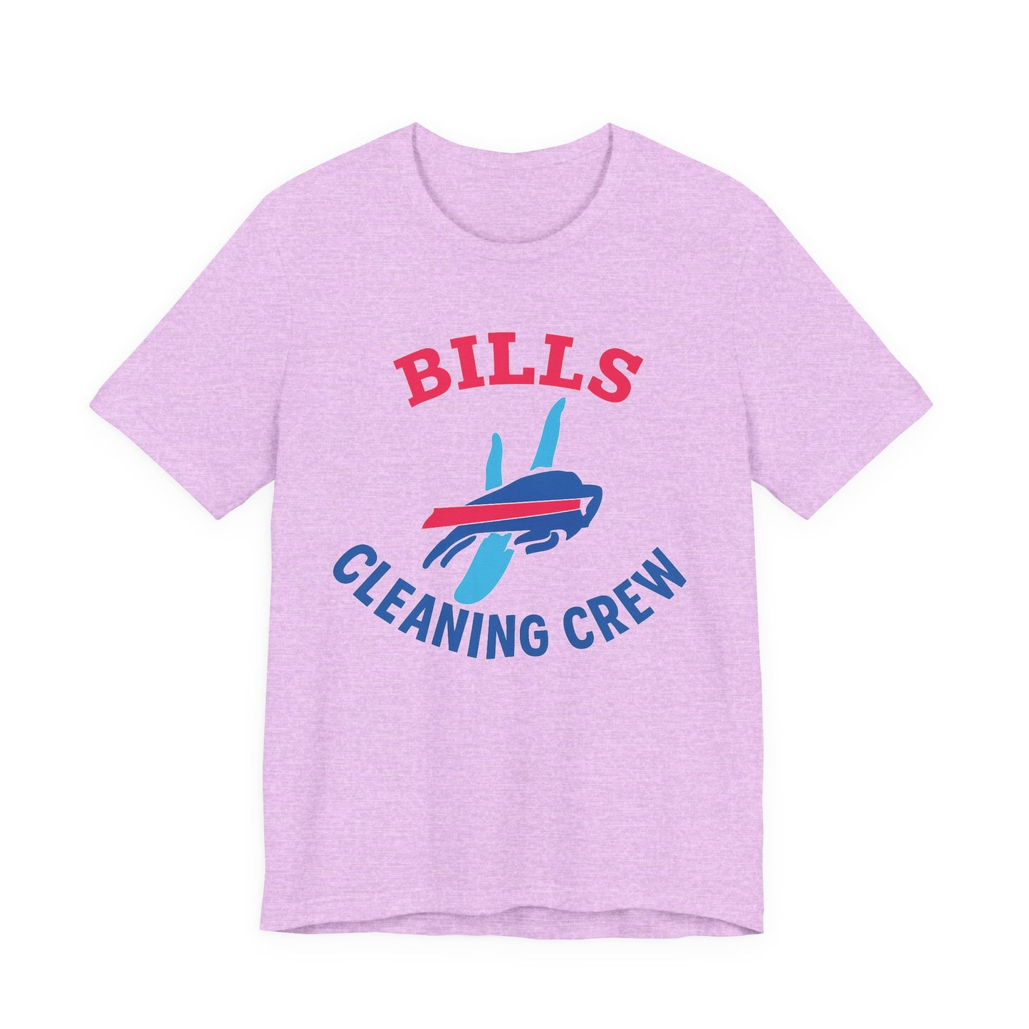 Buffalo Bills Cleaning Crew Tee - Unisex Sports Shirt, Tailgating Tee, Game Day Apparel, Football Fan Gear, Team Spirit Clothing