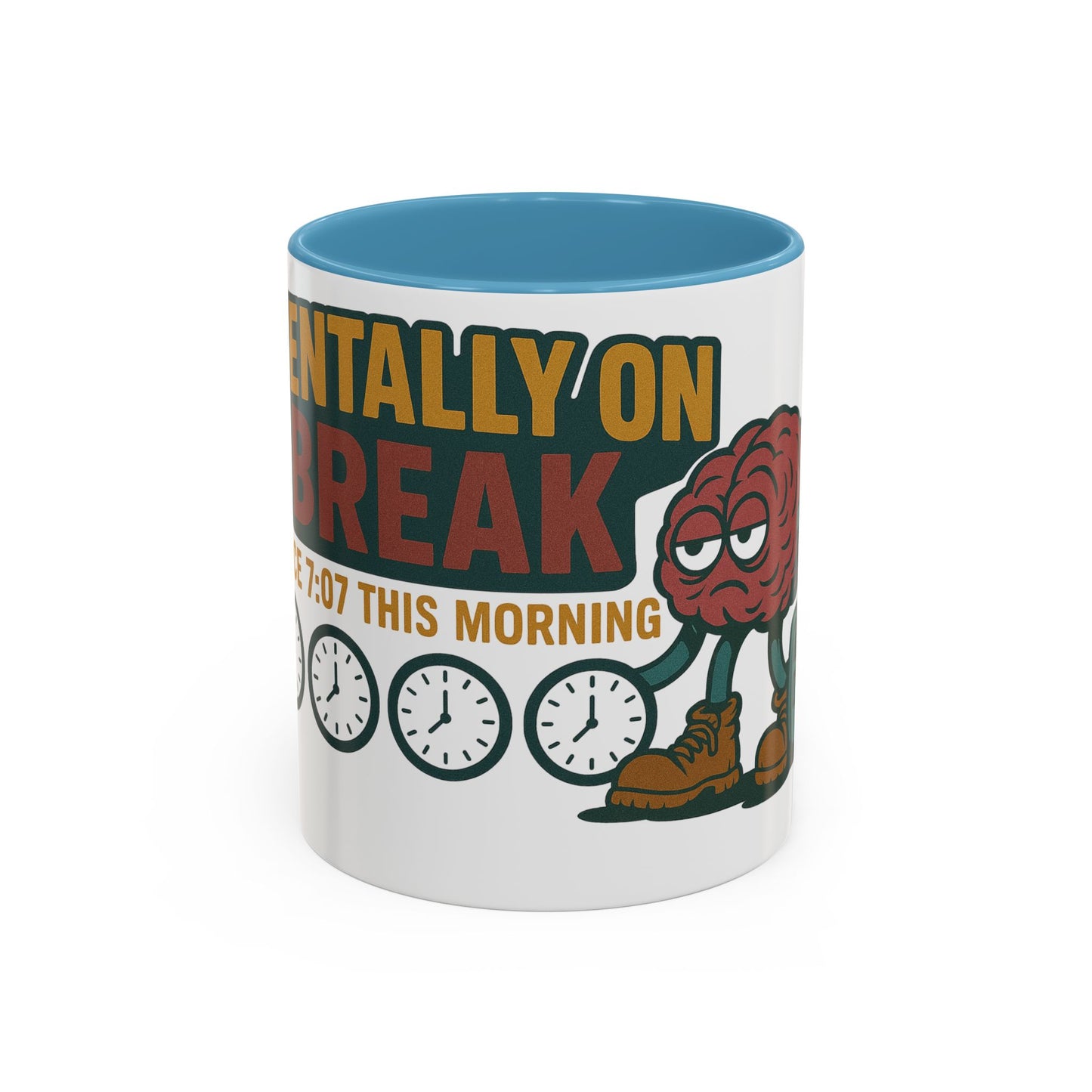 'Mentally on Break' Image for Stress Relief