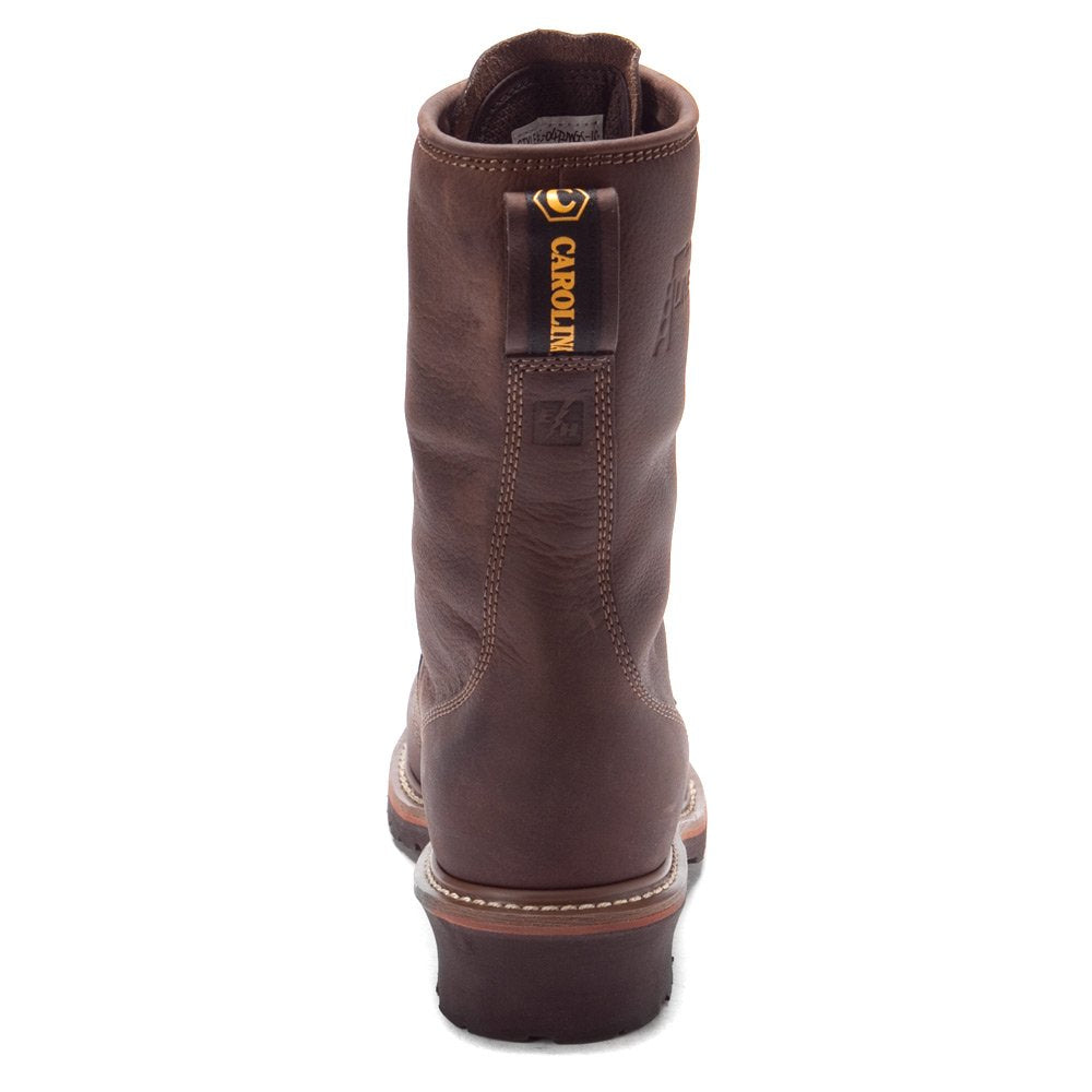Carolina 10" Comp Toe Professional Linesman Brown