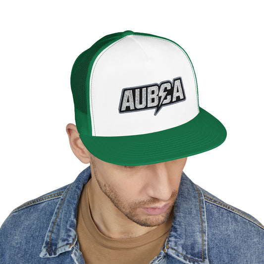 AUBCA (amped up)Embroidered 5 Panel Trucker Cap - AUBEA