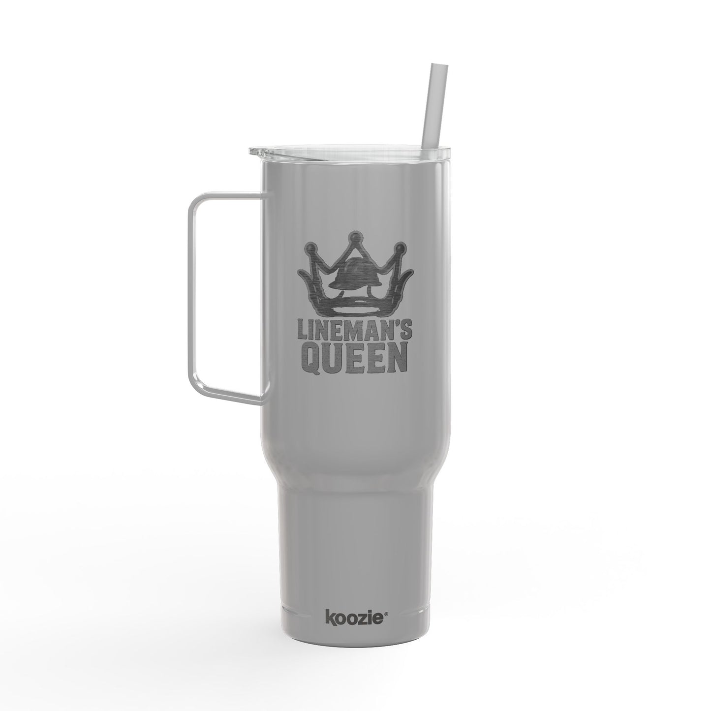 Lineman's Queen Insulated Tumbler - 40oz with Lid