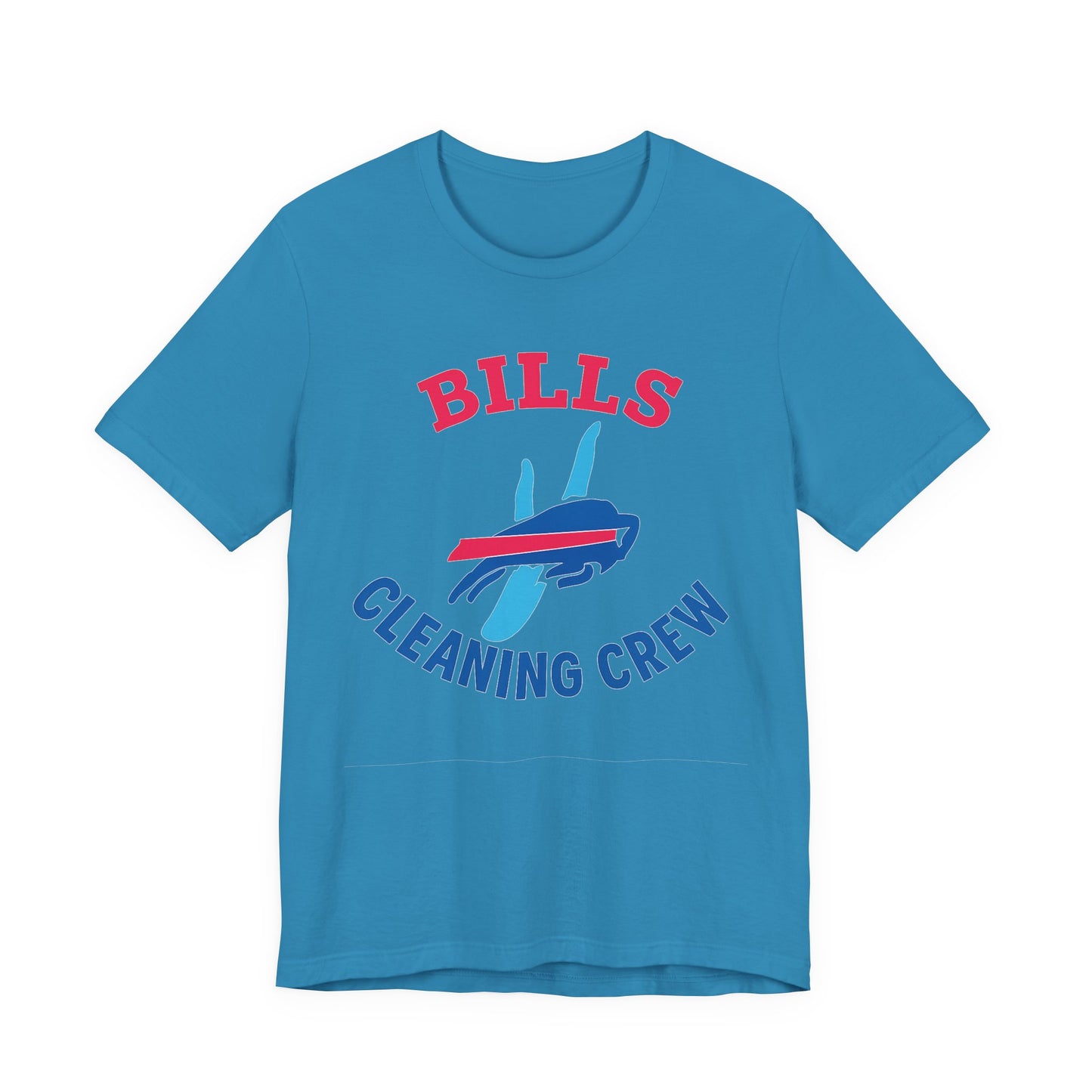 Buffalo Bills Cleaning Crew Tee - Unisex Sports Shirt, Tailgating Tee, Game Day Apparel, Football Fan Gear, Team Spirit Clothing