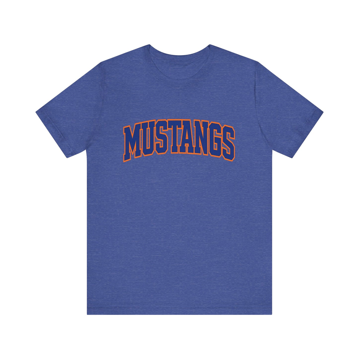 Mustangs pride Unisex Jersey Short Sleeve Tee - Casual Apparel, Sports Fans Gift, School Spirit Wear, Team Merchandise, Everyday Style