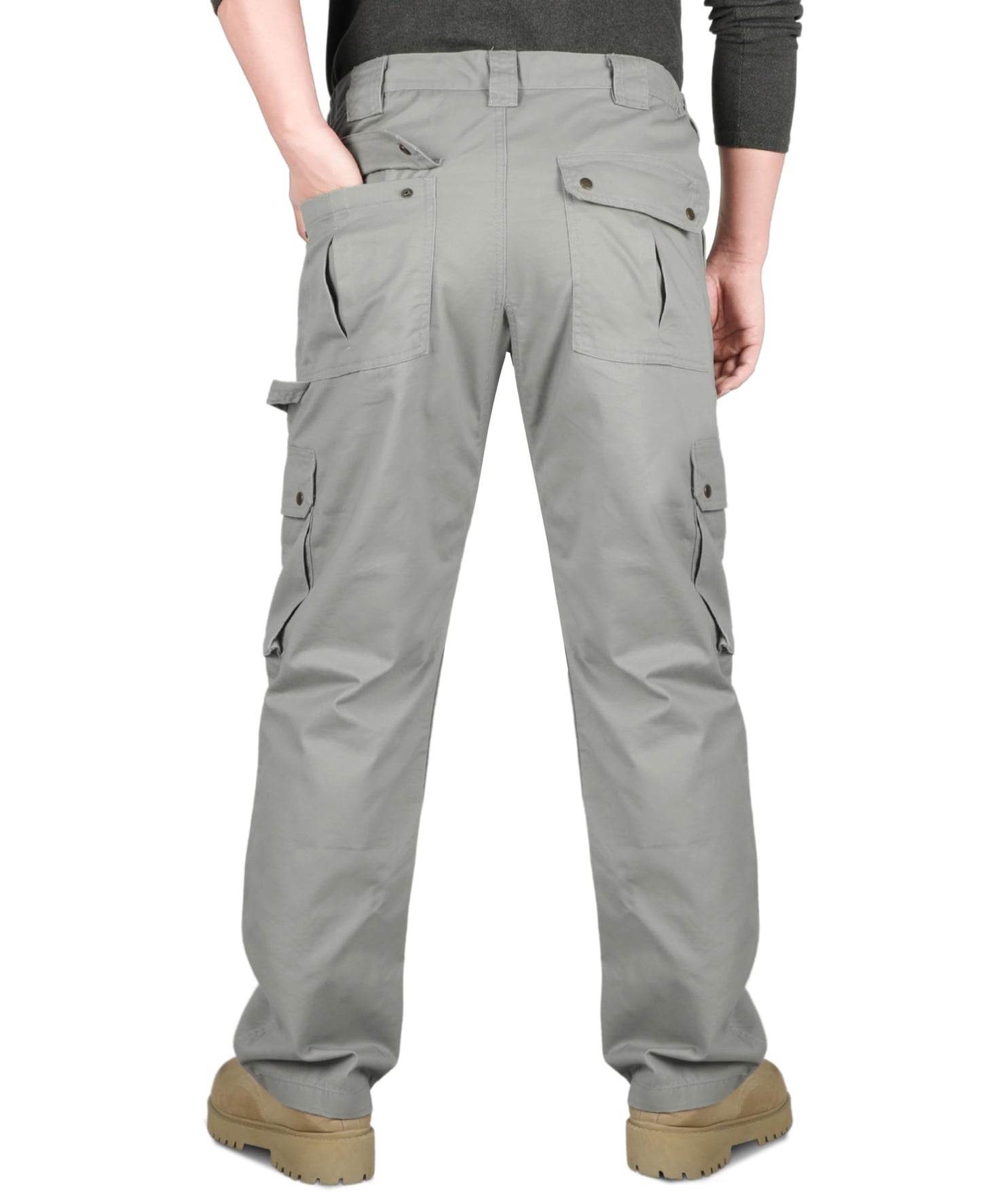 TICOMELA FR Pants for Men Flame Resistant Pants 7.5oz Lightweight (9 Pockets) Multi-Pocket Pants