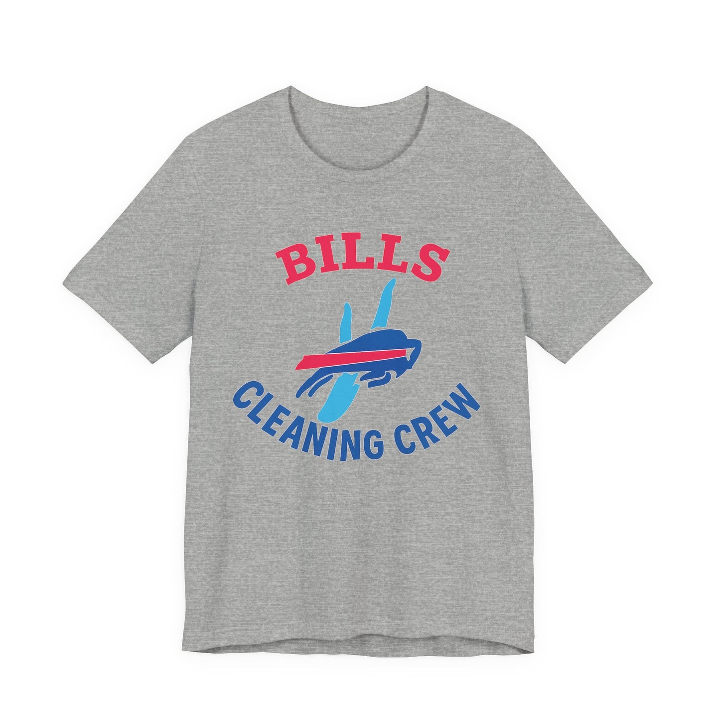 Buffalo Bills Cleaning Crew Tee - Unisex Sports Shirt, Tailgating Tee, Game Day Apparel, Football Fan Gear, Team Spirit Clothing