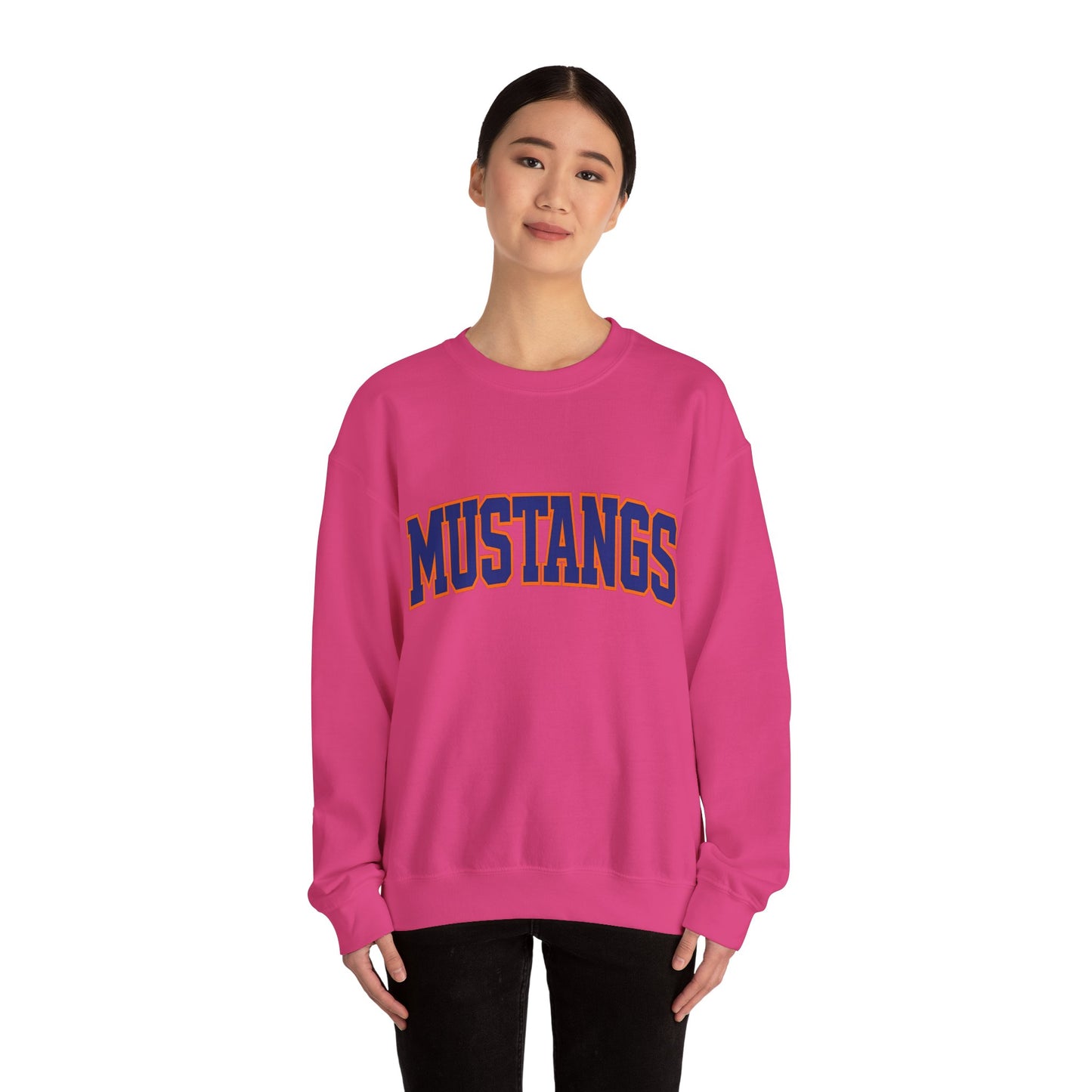 MUSTANG Pride UnisexHeavy Blend™ Crewneck Sweatshirt
