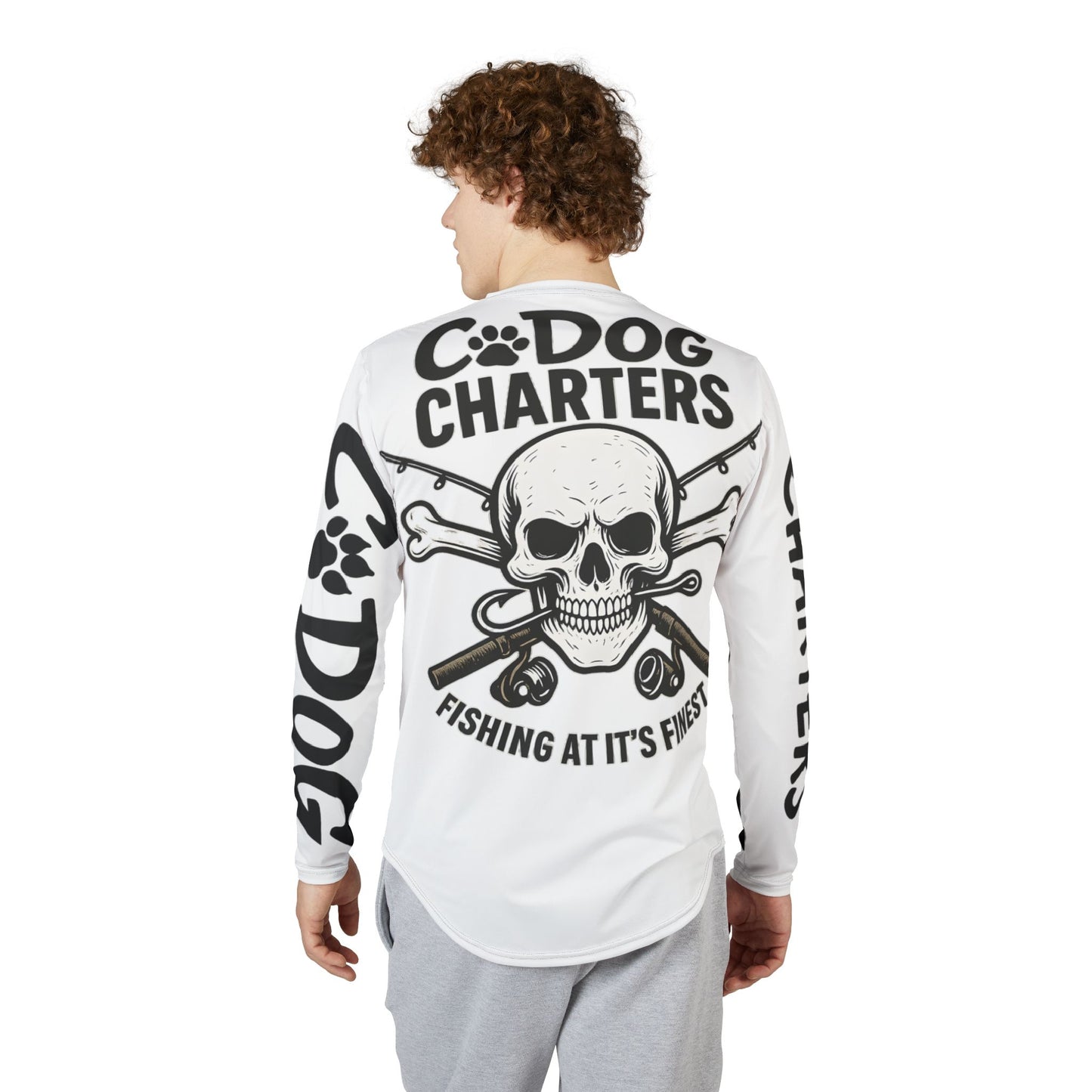 C-Dog Charters UV Shield Performance Fishing Shirt