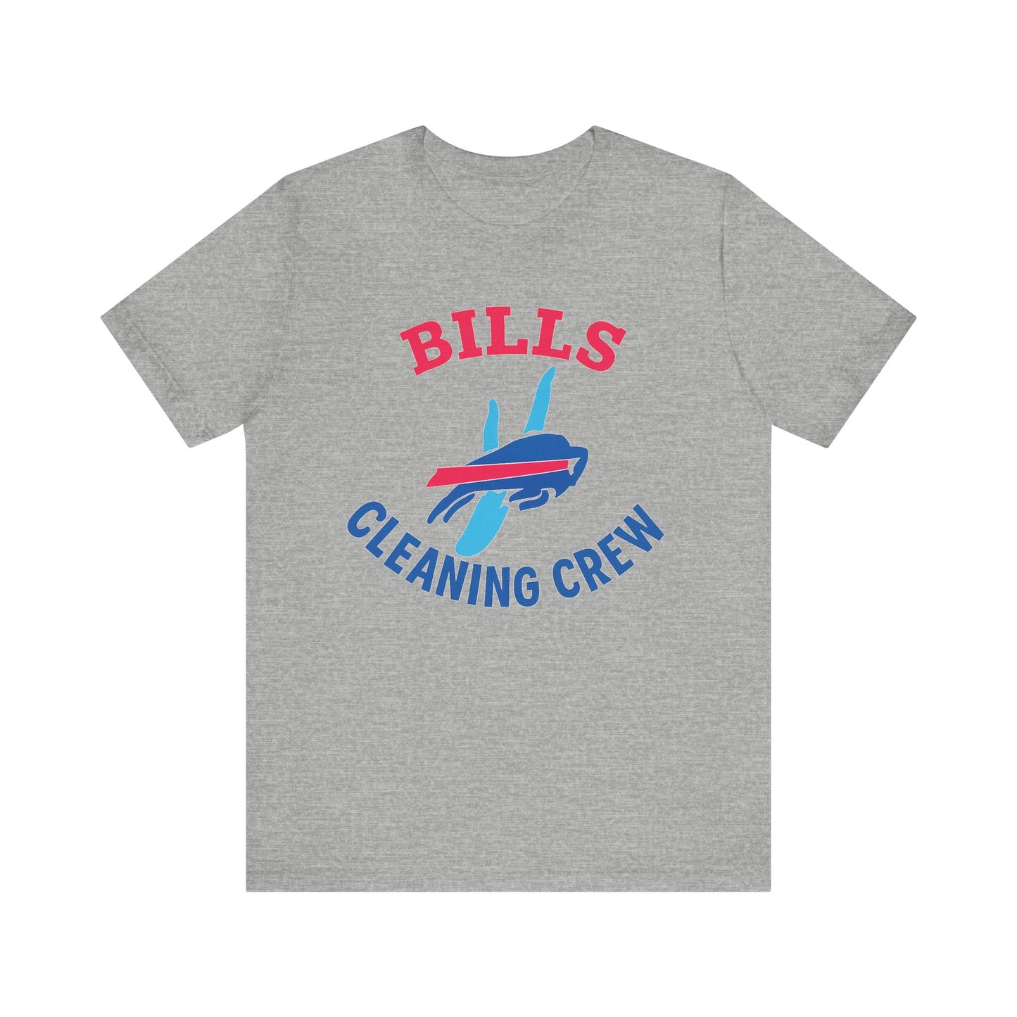 Buffalo Bills Cleaning Crew Tee - Unisex Sports Shirt, Tailgating Tee, Game Day Apparel, Football Fan Gear, Team Spirit Clothing