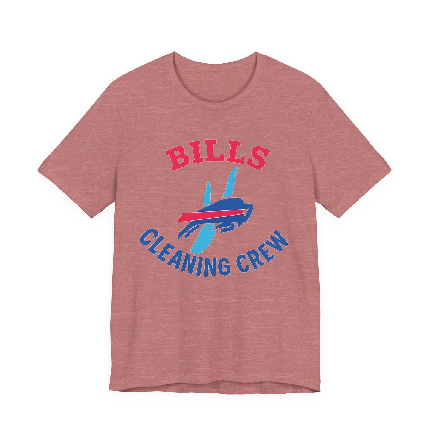 Buffalo Bills Cleaning Crew Tee - Unisex Sports Shirt, Tailgating Tee, Game Day Apparel, Football Fan Gear, Team Spirit Clothing