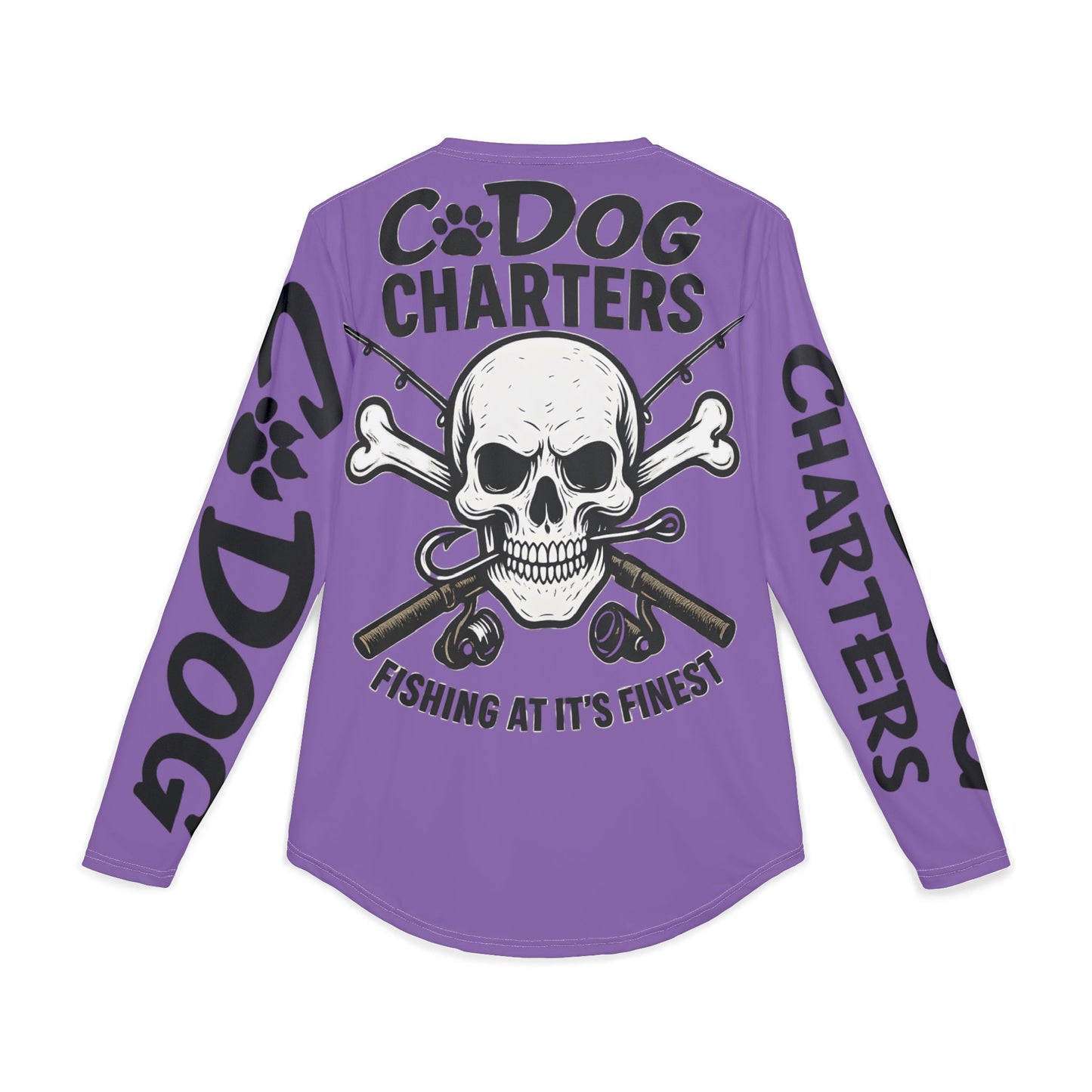 C-Dog Charters UV Shield Performance Fishing Shirt