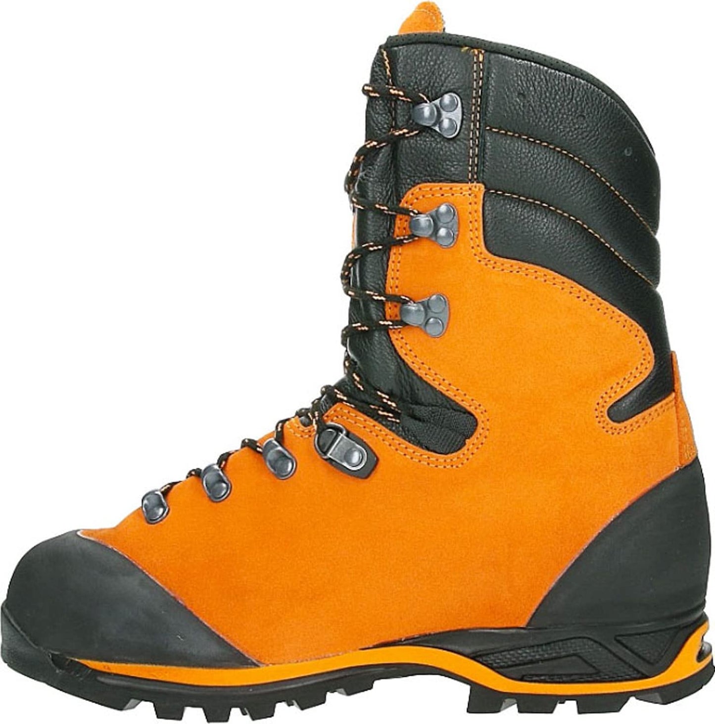 HAIX Protector Prime, Men's, Orange, Steel Toe, EH, PR, WP, Chain Saw, 9 Inch Boot