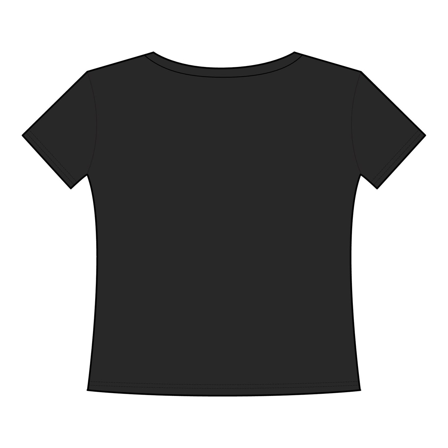 Amped Up Women's Curvy Tee - Blue Collar Graphic Shirt