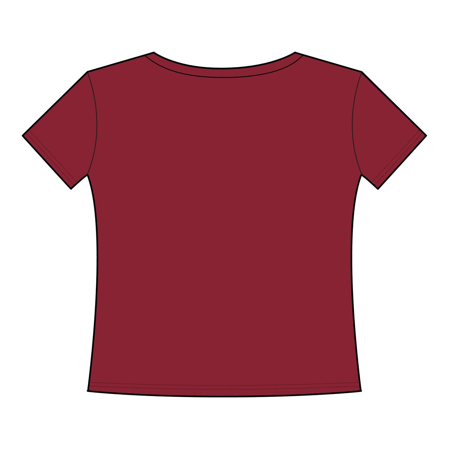 Amped Up Women's Curvy Tee - Blue Collar Graphic Shirt