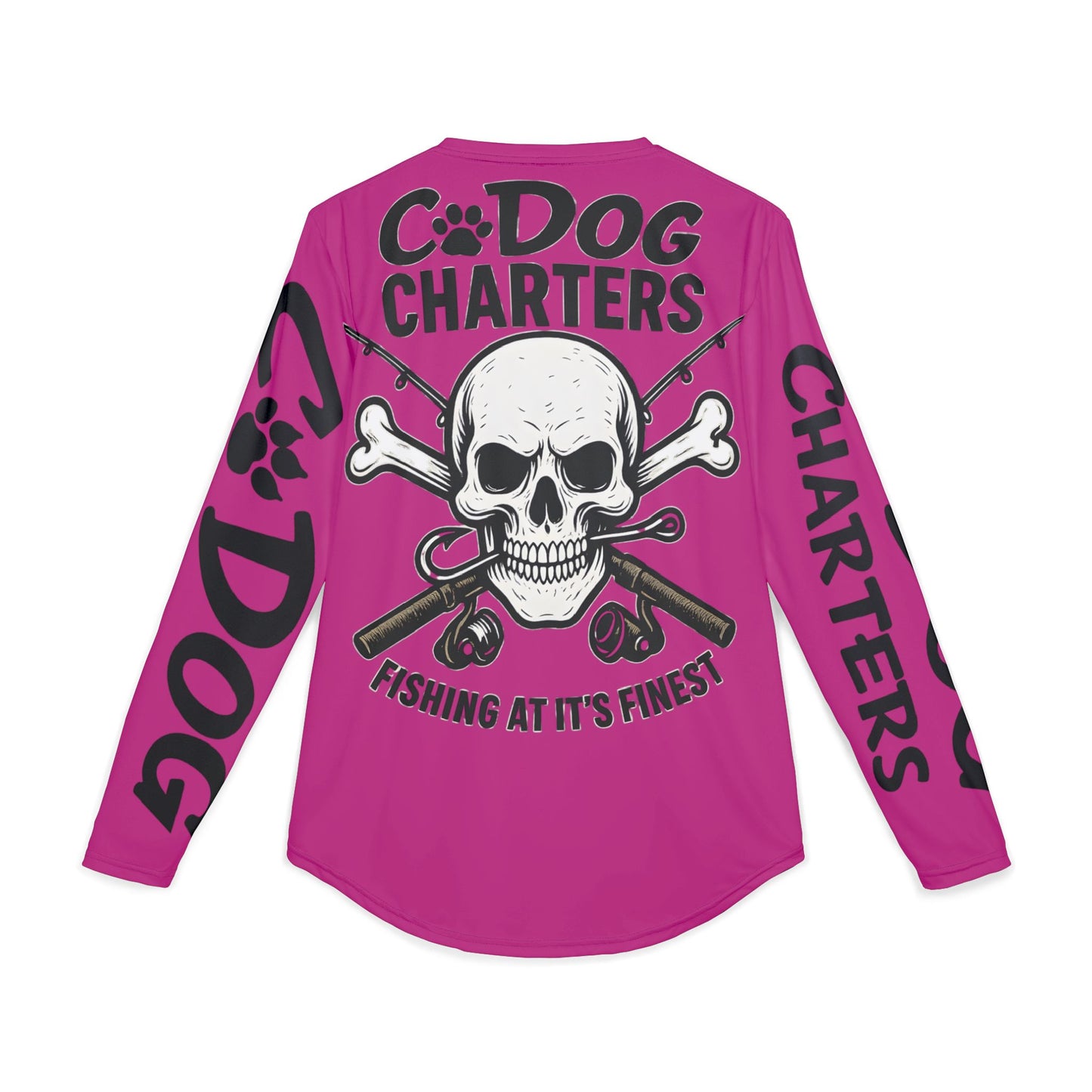 C-Dog Charters UV Shield Performance Fishing Shirt