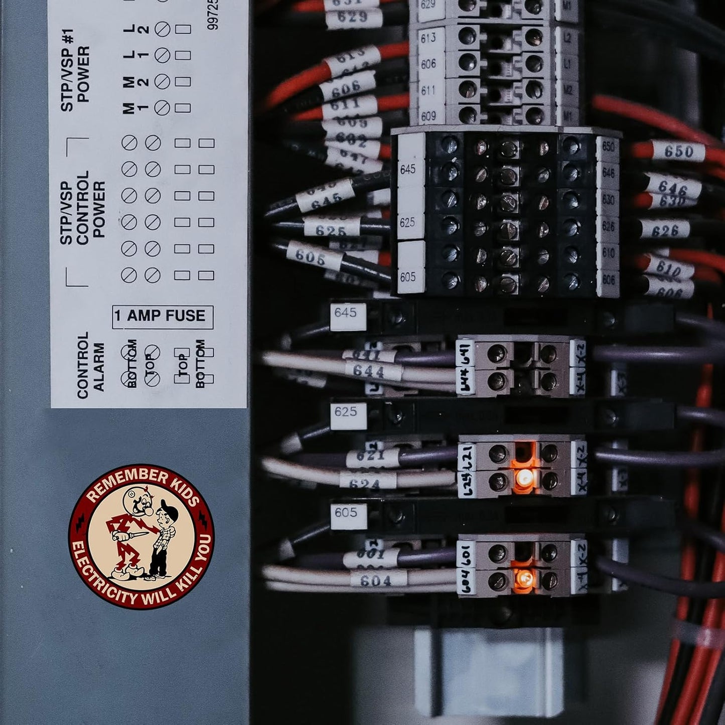 Remember Kids Electricity Will Kill You Sticker - 10 Pack Electricity Will Kill You Hard Hat Stickers for Men Lineman, Electrician Warning Sticker for Tool Box, Car, Helmet, Electric Meter Box