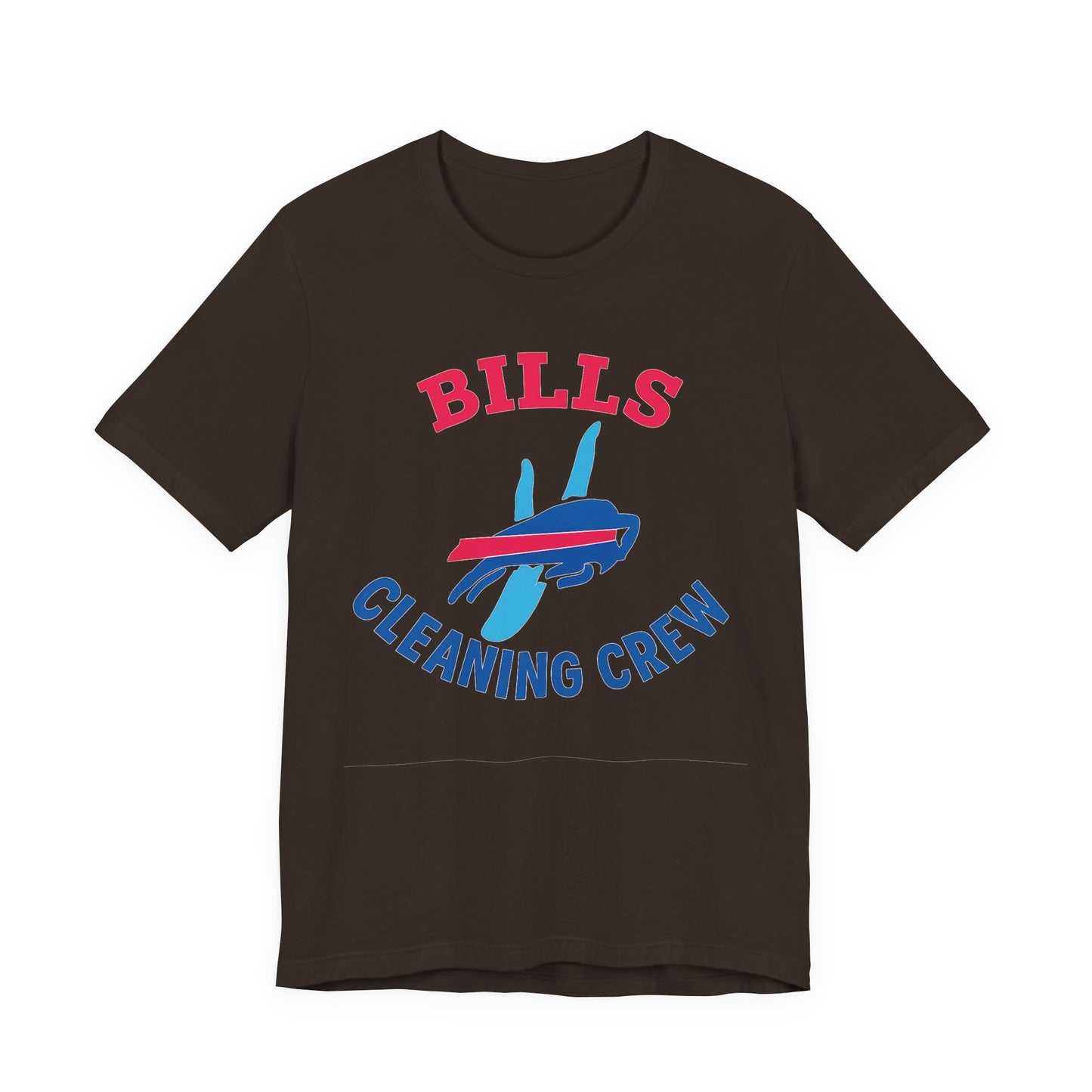 Buffalo Bills Cleaning Crew Tee - Unisex Sports Shirt, Tailgating Tee, Game Day Apparel, Football Fan Gear, Team Spirit Clothing