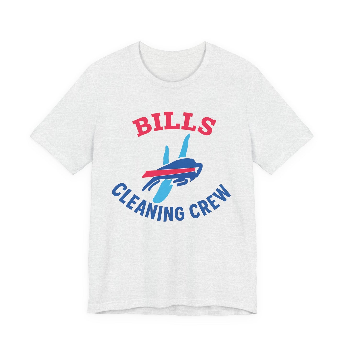 Buffalo Bills Cleaning Crew Tee - Unisex Sports Shirt, Tailgating Tee, Game Day Apparel, Football Fan Gear, Team Spirit Clothing