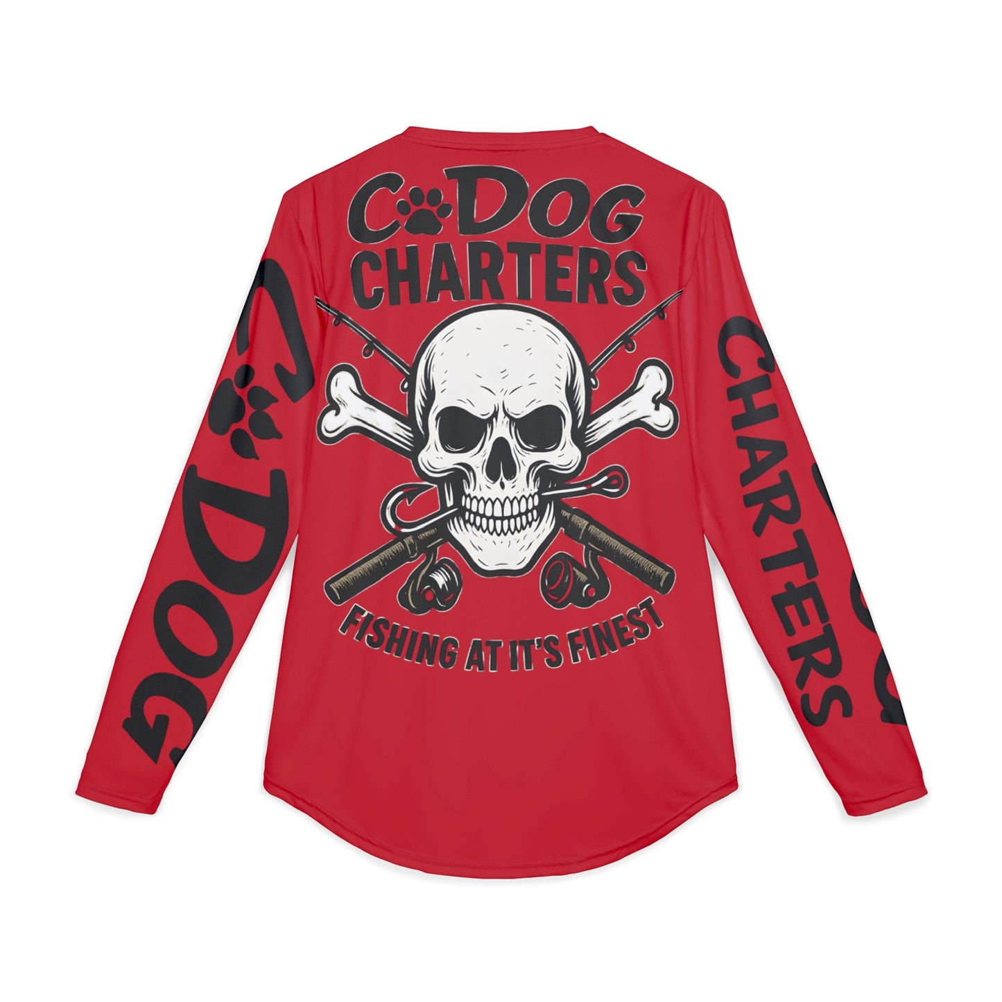 C-Dog Charters UV Shield Performance Fishing Shirt