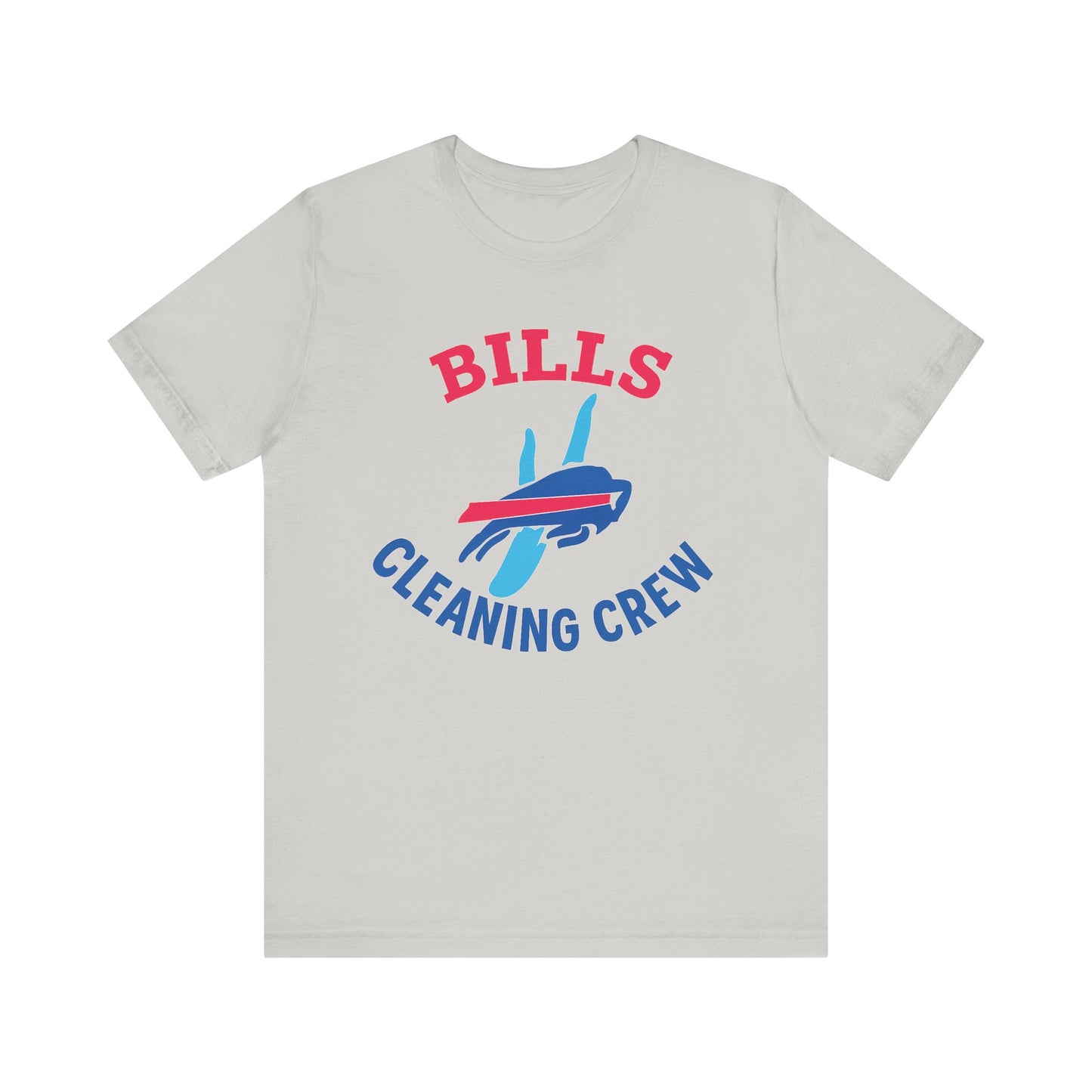 Buffalo Bills Cleaning Crew Tee - Unisex Sports Shirt, Tailgating Tee, Game Day Apparel, Football Fan Gear, Team Spirit Clothing