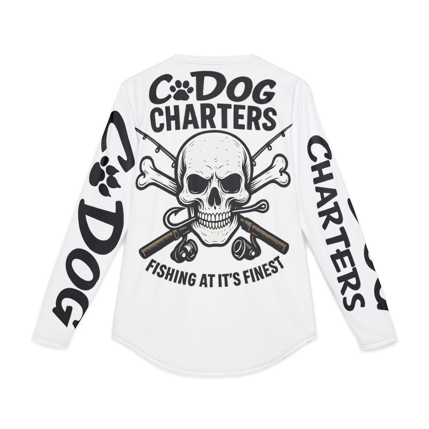 C-Dog Charters UV Shield Performance Fishing Shirt