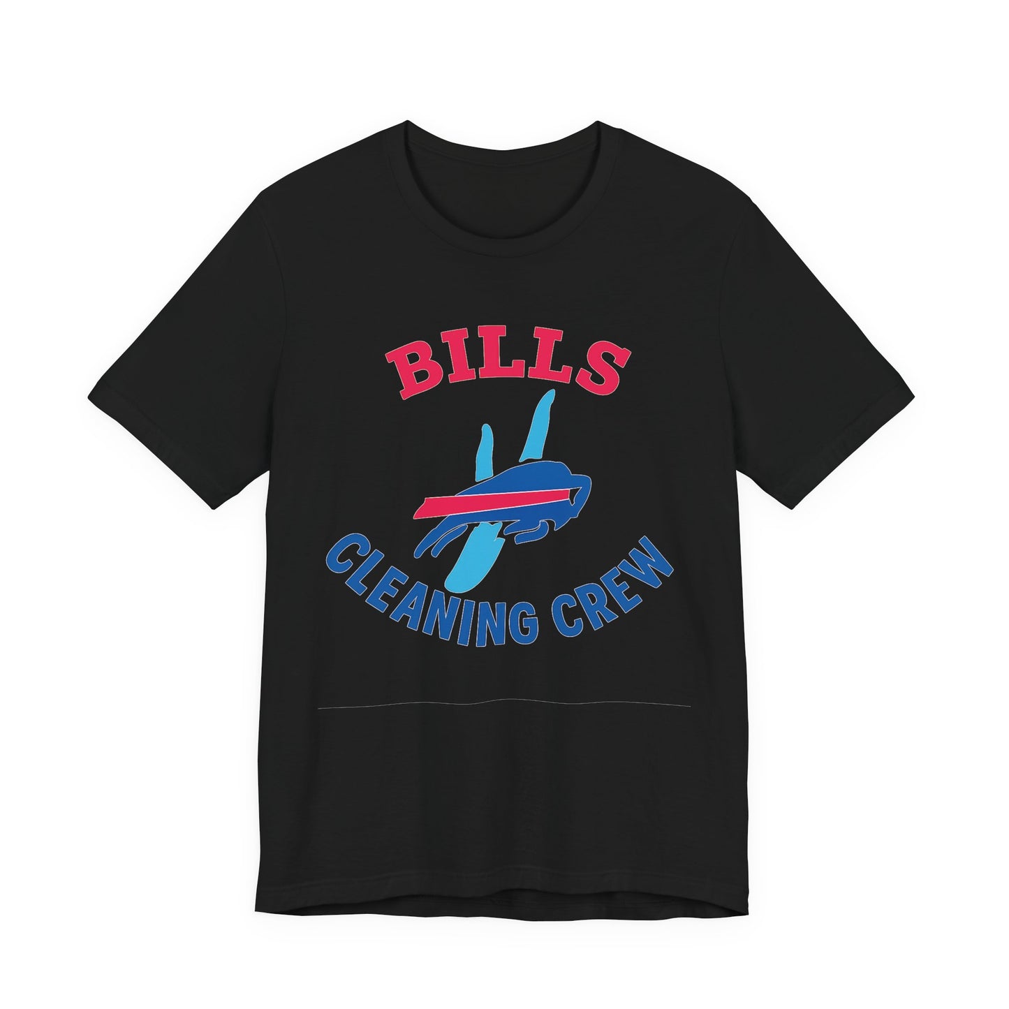 Buffalo Bills Cleaning Crew Tee - Unisex Sports Shirt, Tailgating Tee, Game Day Apparel, Football Fan Gear, Team Spirit Clothing