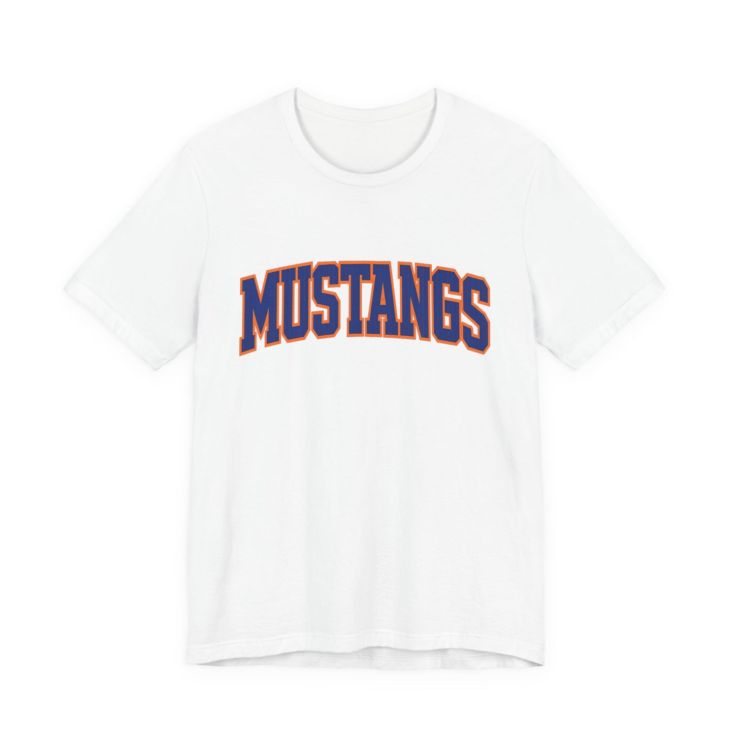 Mustangs pride Unisex Jersey Short Sleeve Tee - Casual Apparel, Sports Fans Gift, School Spirit Wear, Team Merchandise, Everyday Style