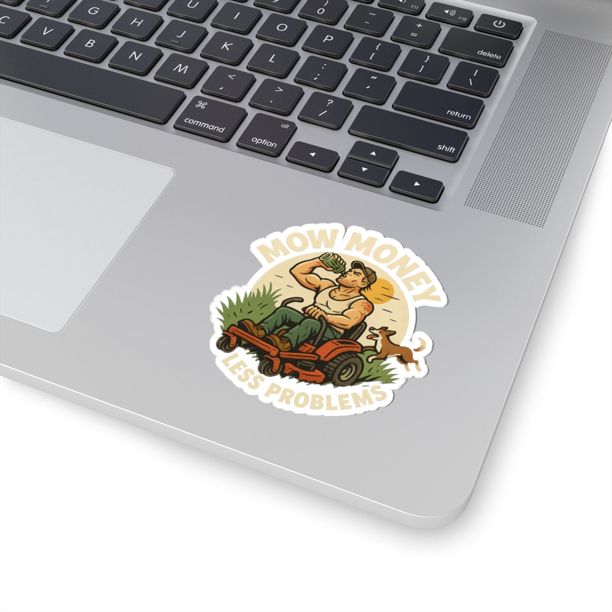 Stickers - Mowing and Monster Energy Drink Design