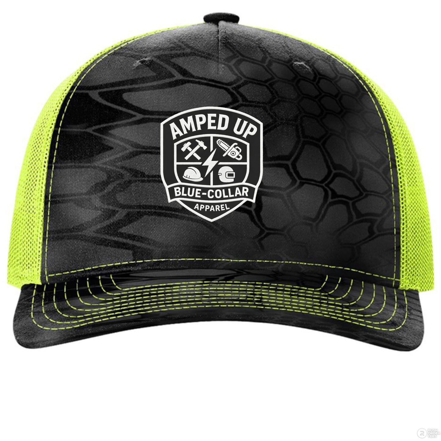 Kryptek Typhon/ Neon Yellow - FRONT