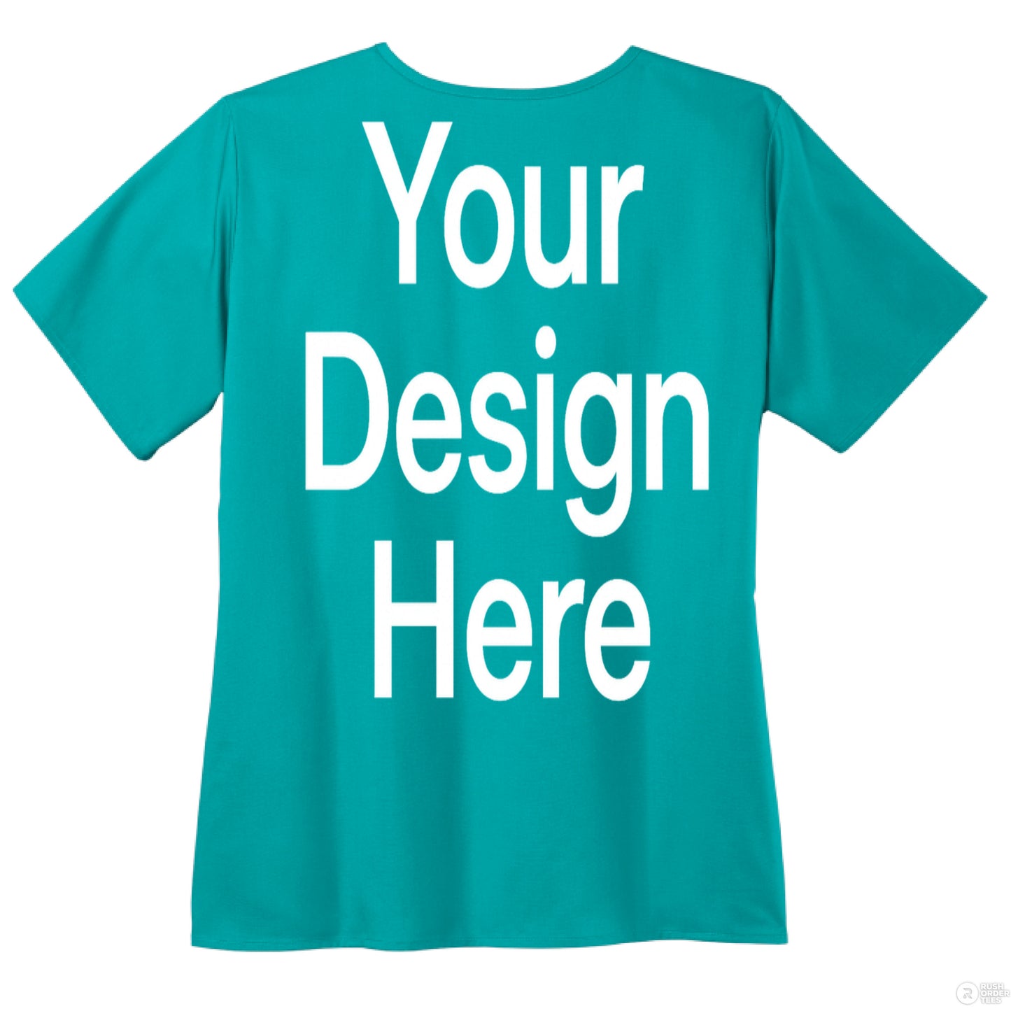 Teal Blue - BACK