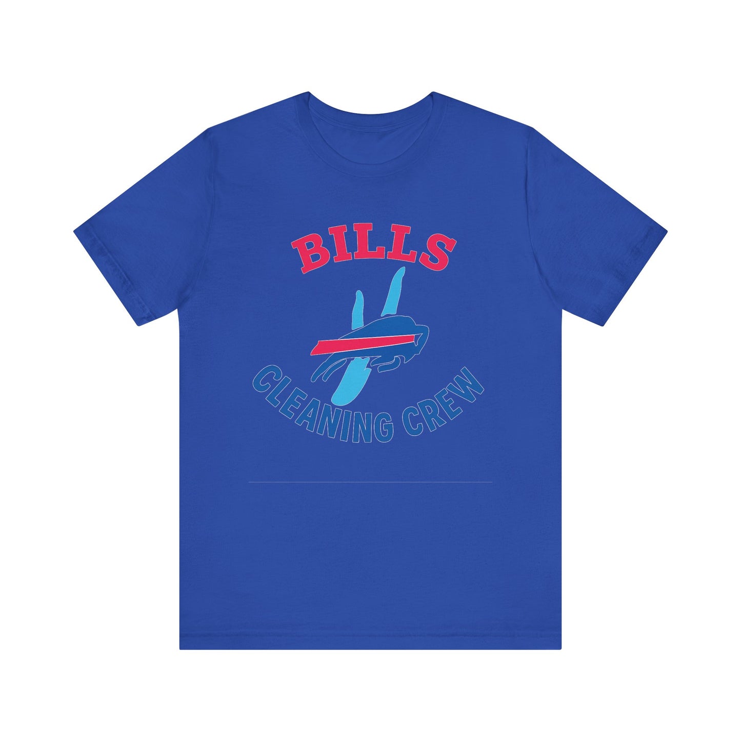Buffalo Bills Cleaning Crew Tee - Unisex Sports Shirt, Tailgating Tee, Game Day Apparel, Football Fan Gear, Team Spirit Clothing