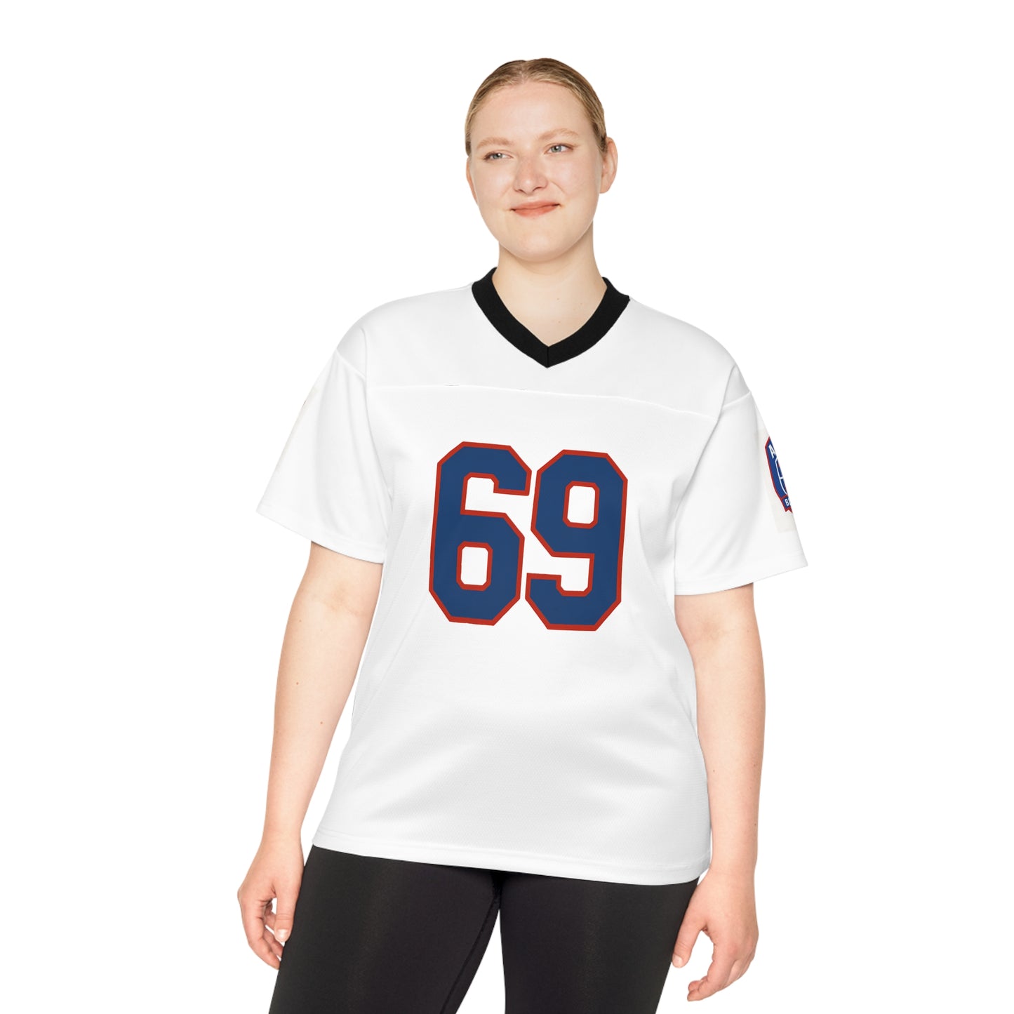 Amped Up Blue-Collar Football Jersey – Royal 69 Edition