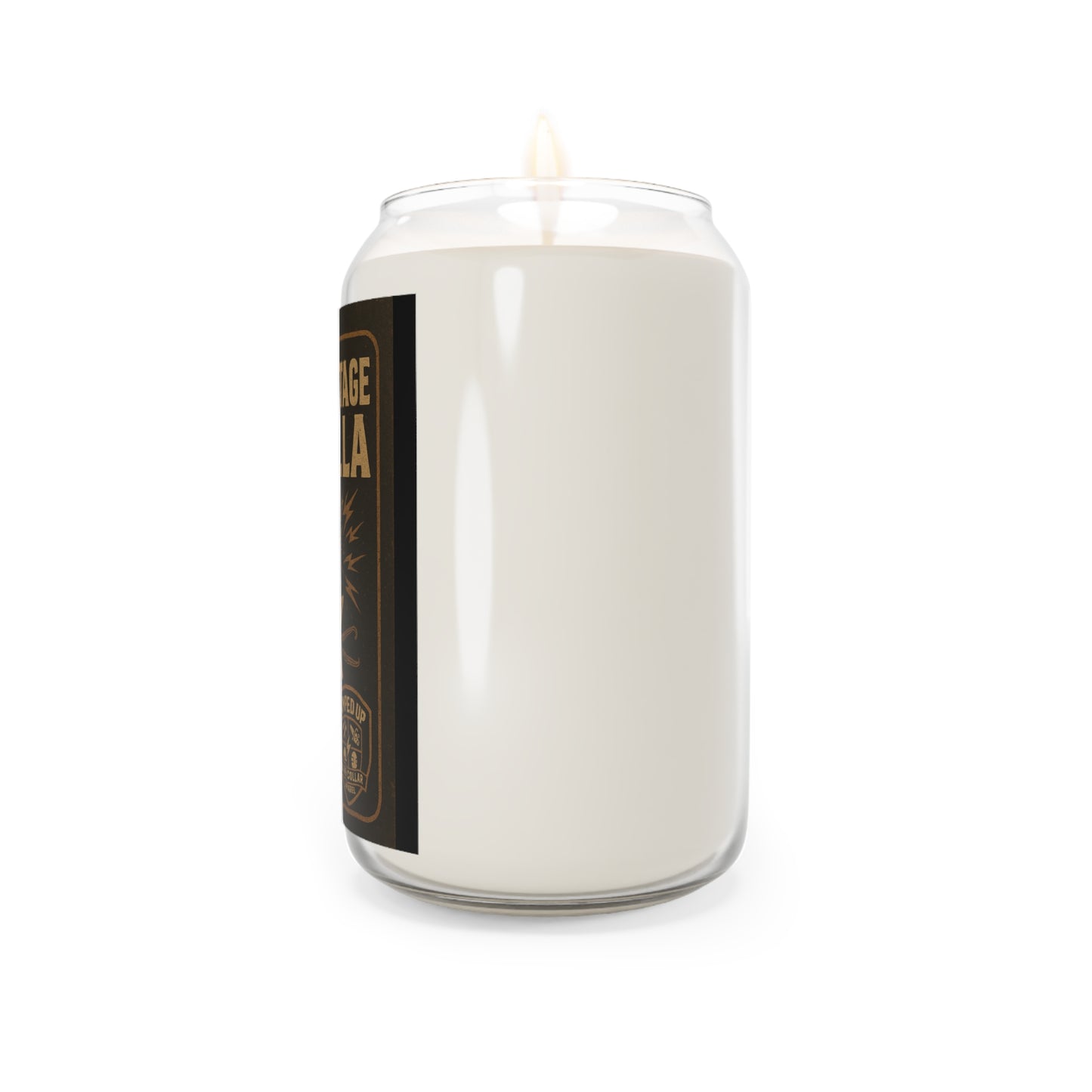 High Voltage Vanilla Scented Candle - Warm & Inviting Aroma
