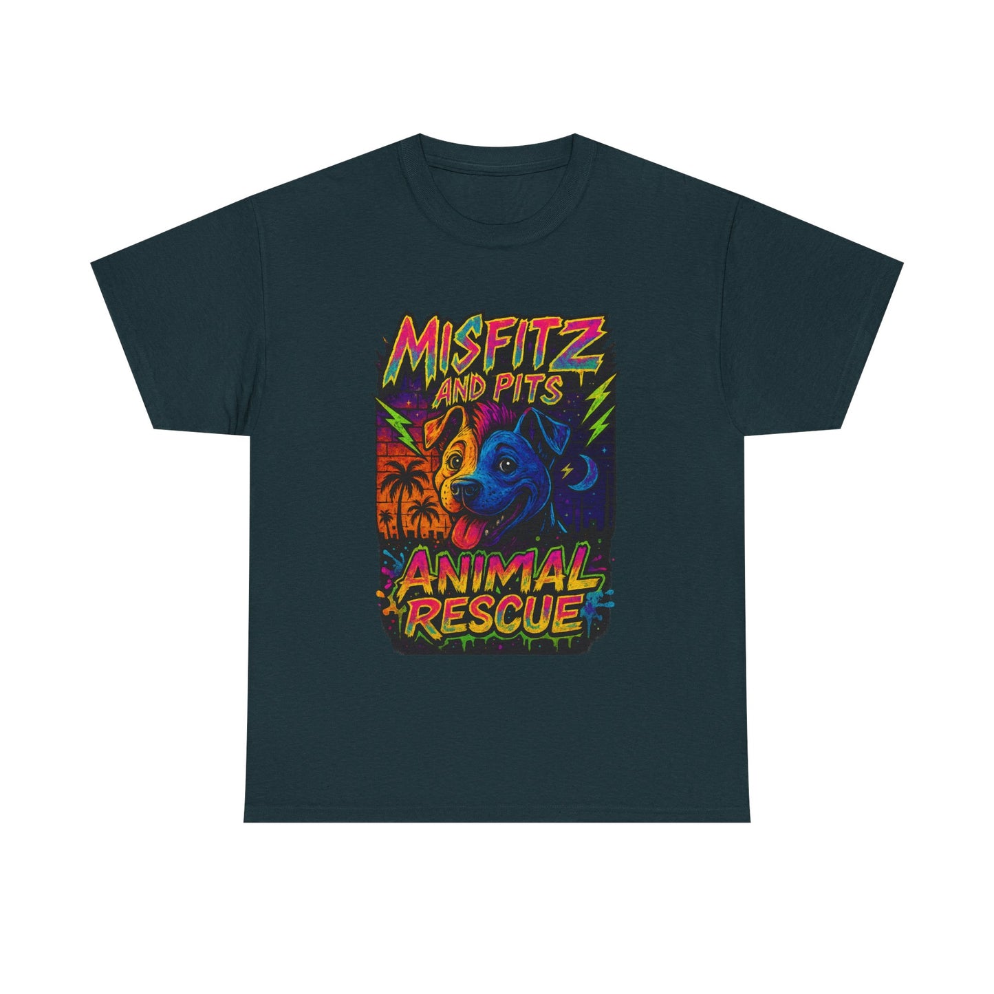 Misfitz and Pits Animal Rescue Graphic Gilden| Rescuing the Misunderstood Shirt, Unisex Cotton T-Shirt, Pet Lovers Apparel, Gift for Animal [...]