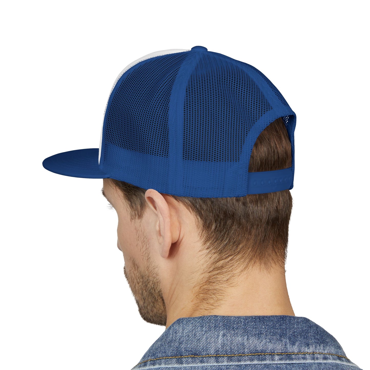 AUBCA (amped up)Embroidered 5 Panel Trucker Cap - AUBEA