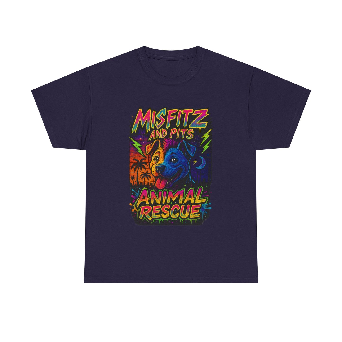 Misfitz and Pits Animal Rescue Graphic Gilden| Rescuing the Misunderstood Shirt, Unisex Cotton T-Shirt, Pet Lovers Apparel, Gift for Animal [...]