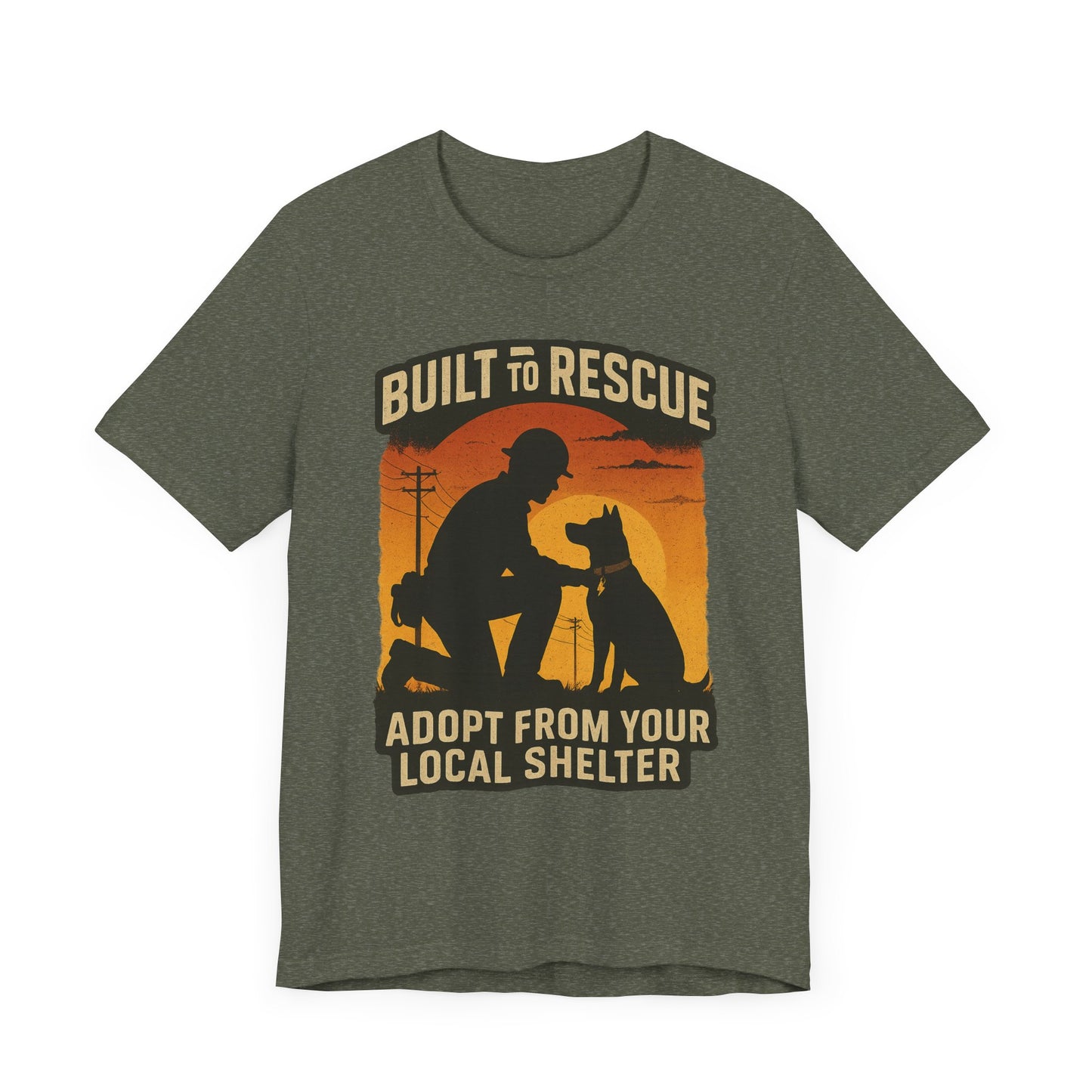Adopt from Your Local Shelter Tee - Unisex Jersey Short Sleeve T-Shirt, Animal Rescue Shirt, Pet Adoption Gift, Casual Wear, Dog Lover [...]