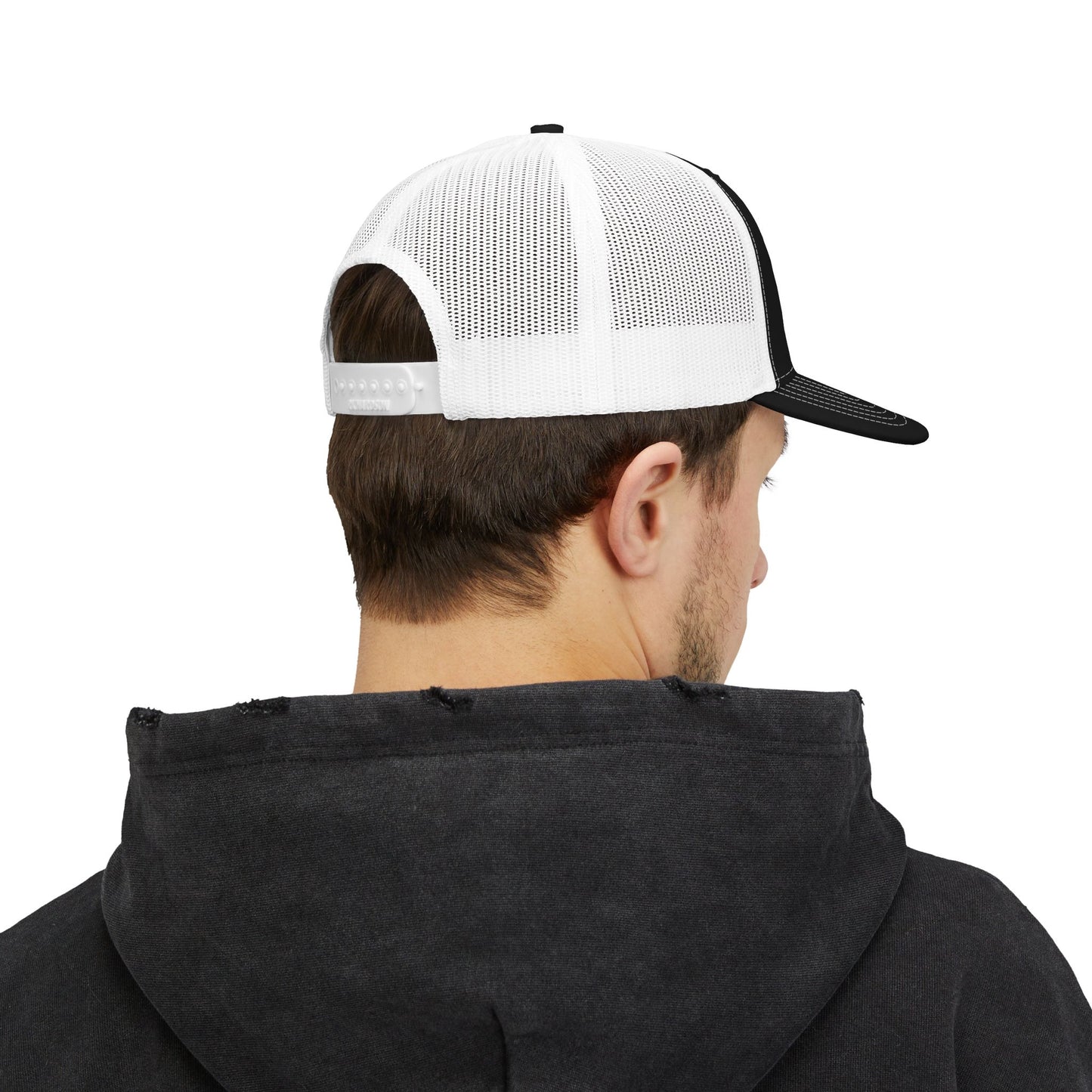 AUBCA Amped Up Richardson Embroidered Snapback Trucker Cap (Embroidery)
